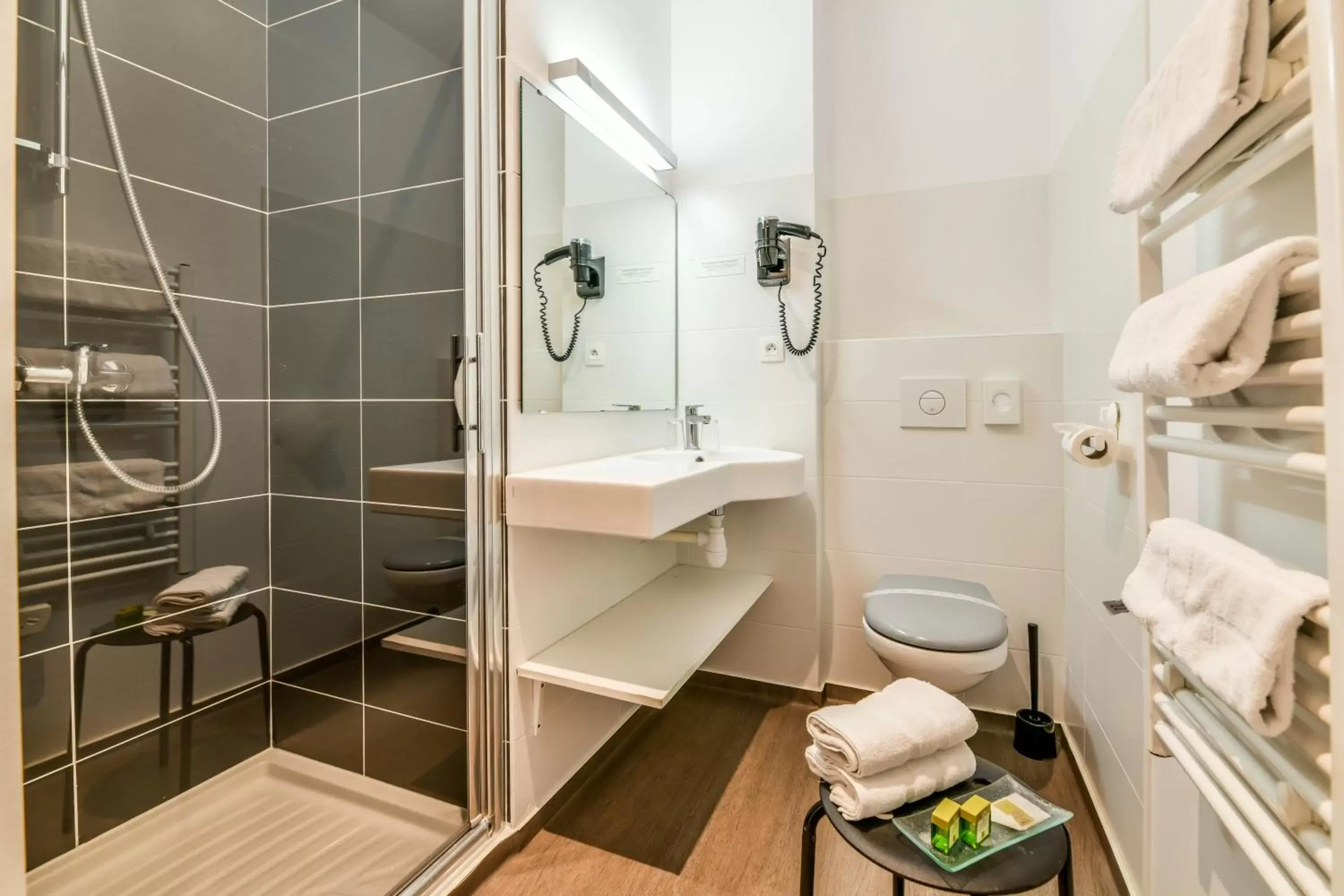 Double Room in Hôtel Logis Laurent Rodriguez Double Room in Hôtel Logis Laurent Rodriguez