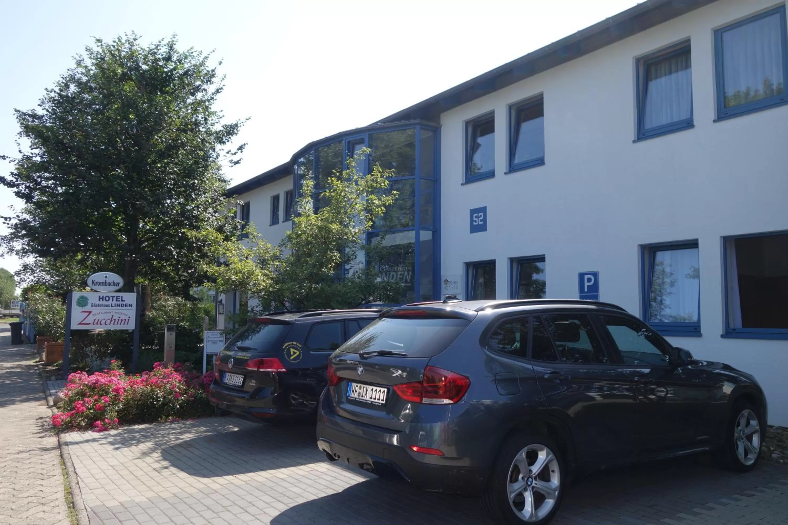 Property Building in Hotel Gästehaus Linden