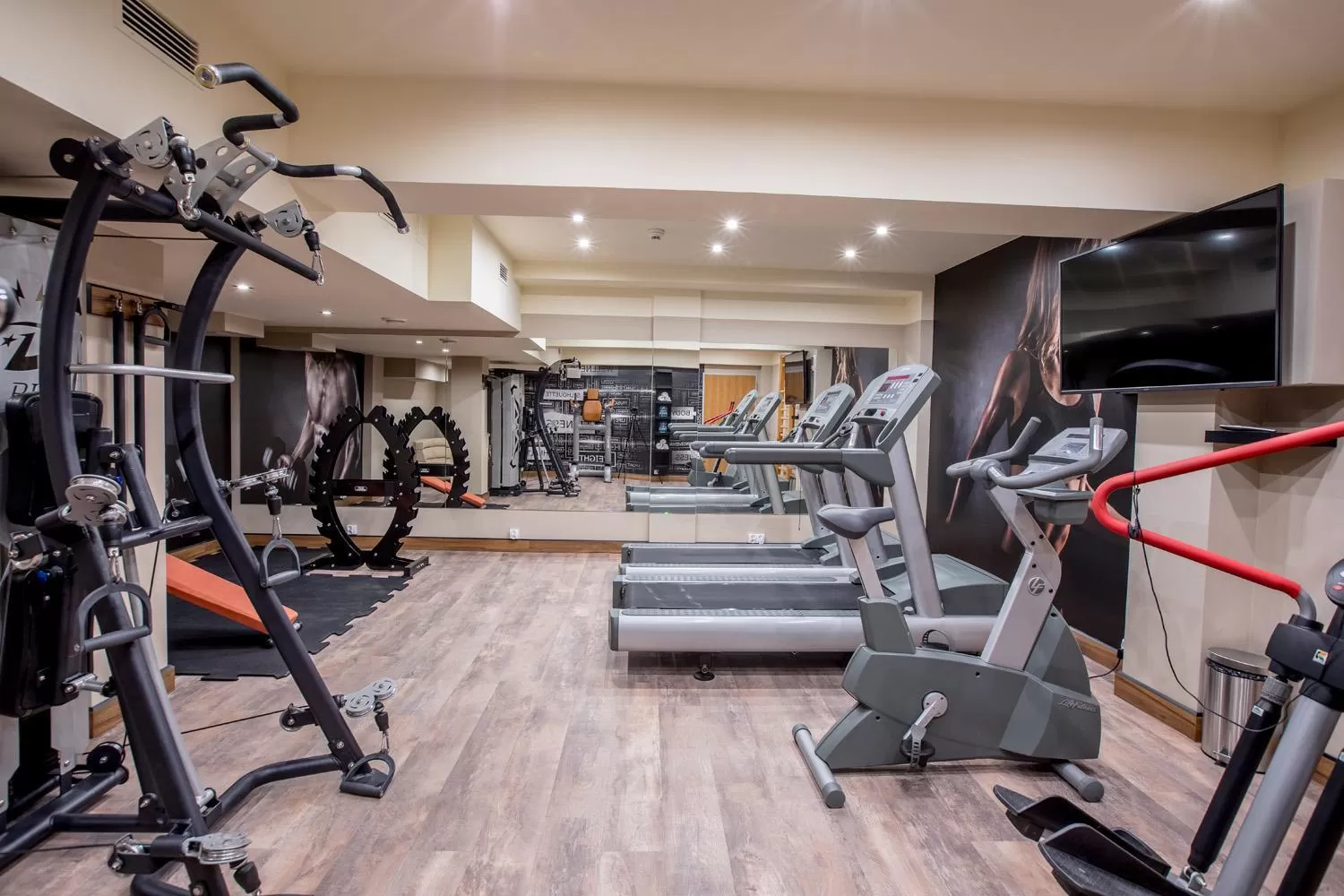 Fitness centre/facilities in Park Hotel Diament Wroclaw