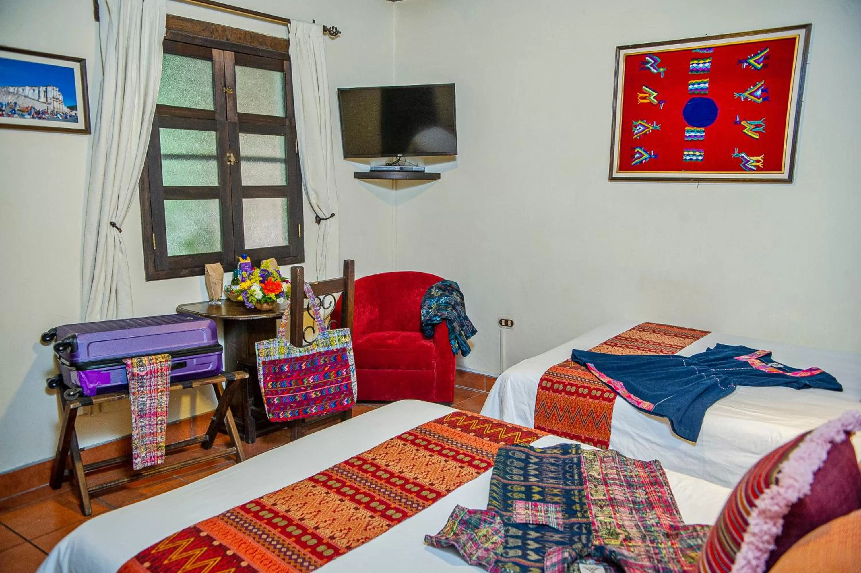 Photo of the whole room, Bed in Hotel Meson del Valle by AHS