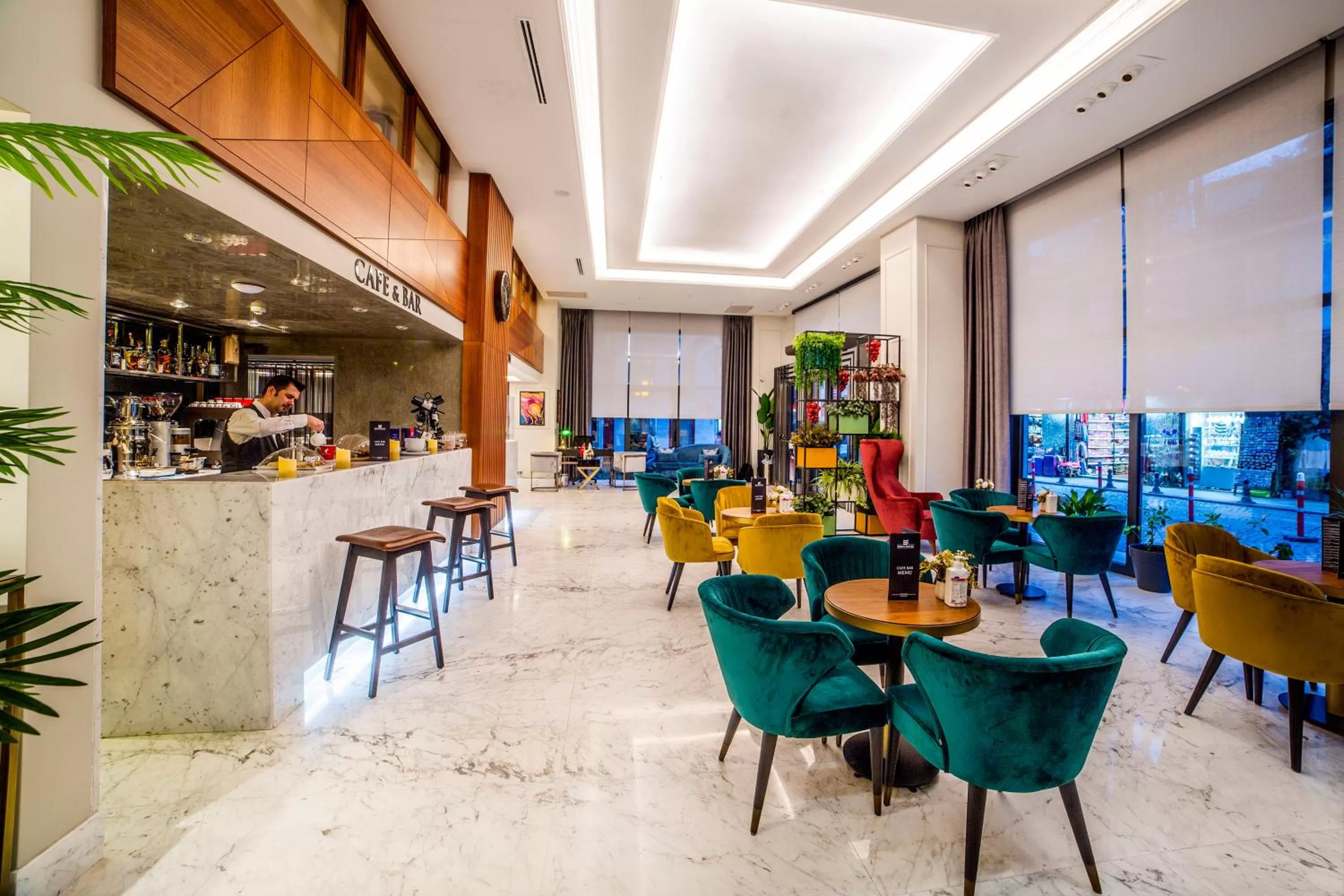Lounge or bar in Erboy Hotel Istanbul Sirkeci