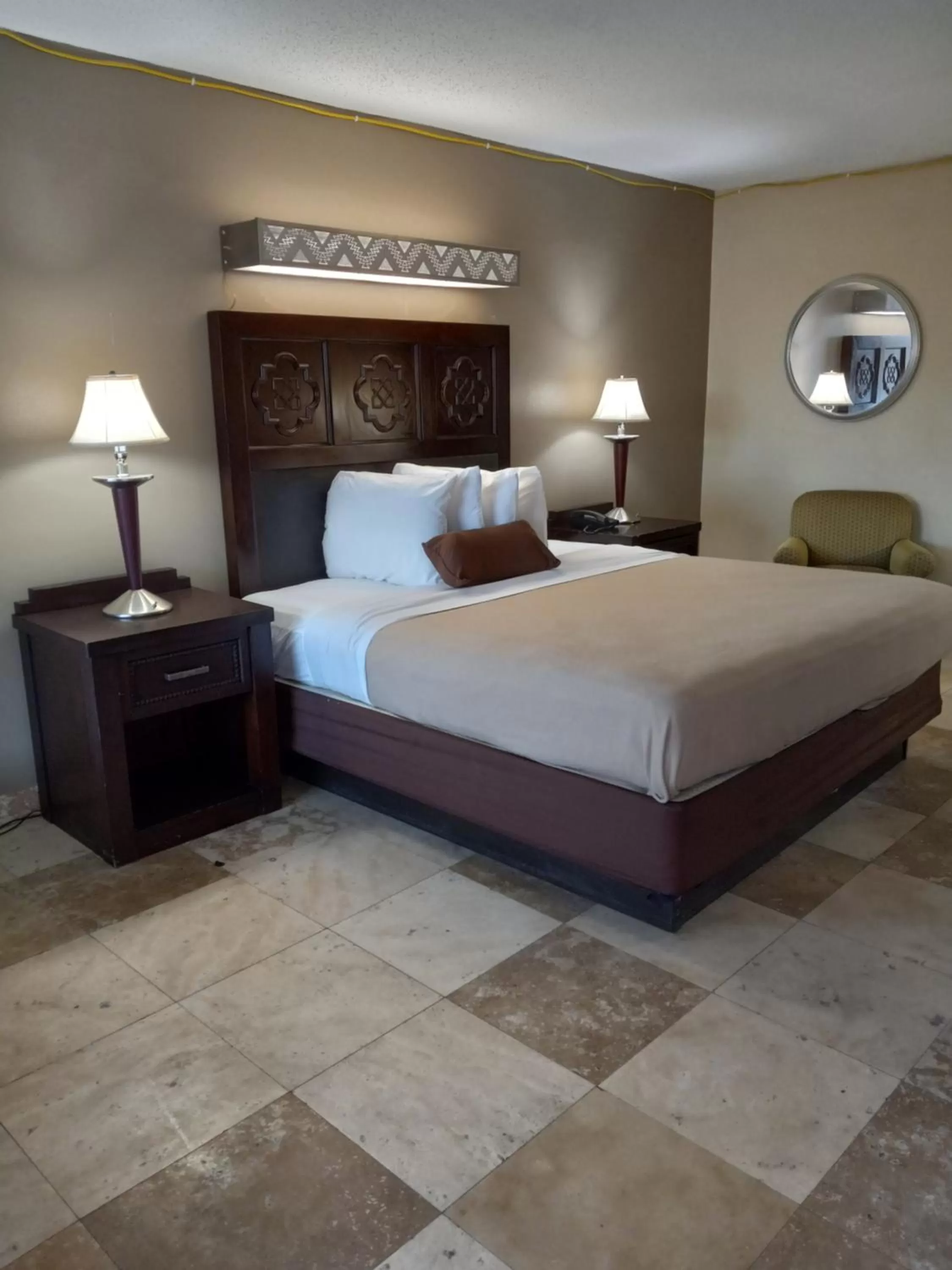 Bed in Holiday Hotel