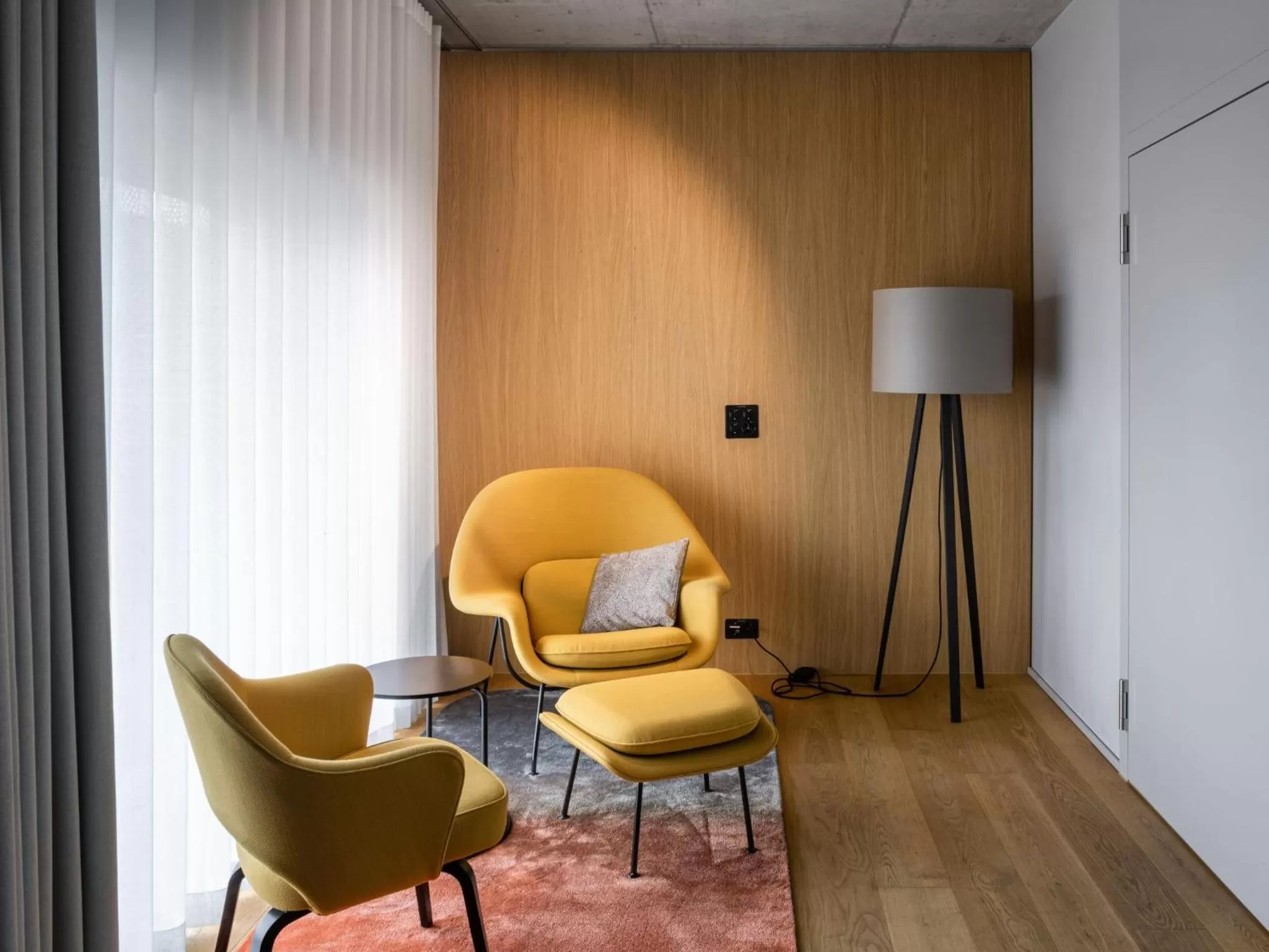 Seating area in Placid Hotel Design & Lifestyle Zurich