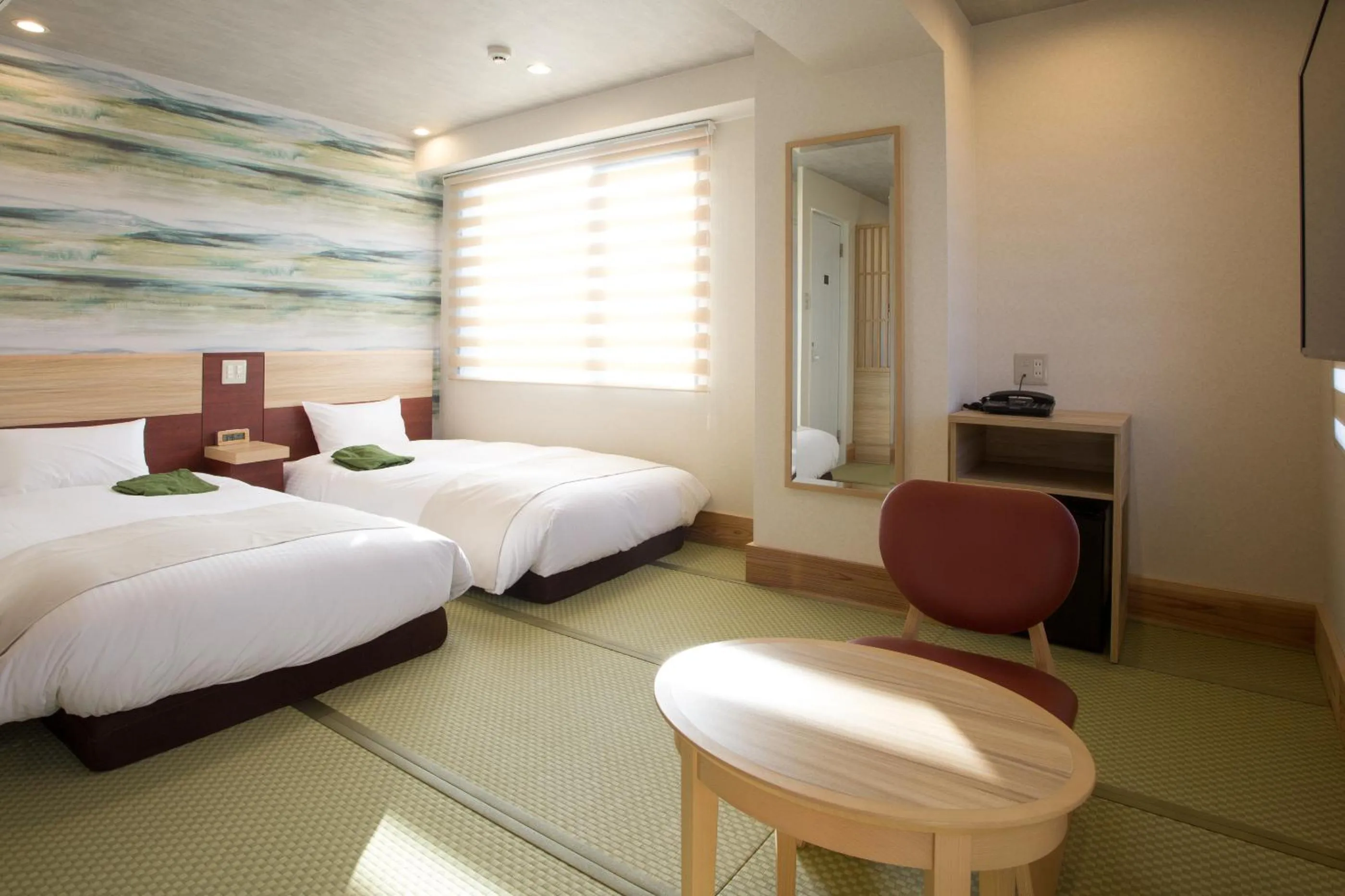 Bed in Kyonoyado Kiyomizu Gojo Kuretakeso