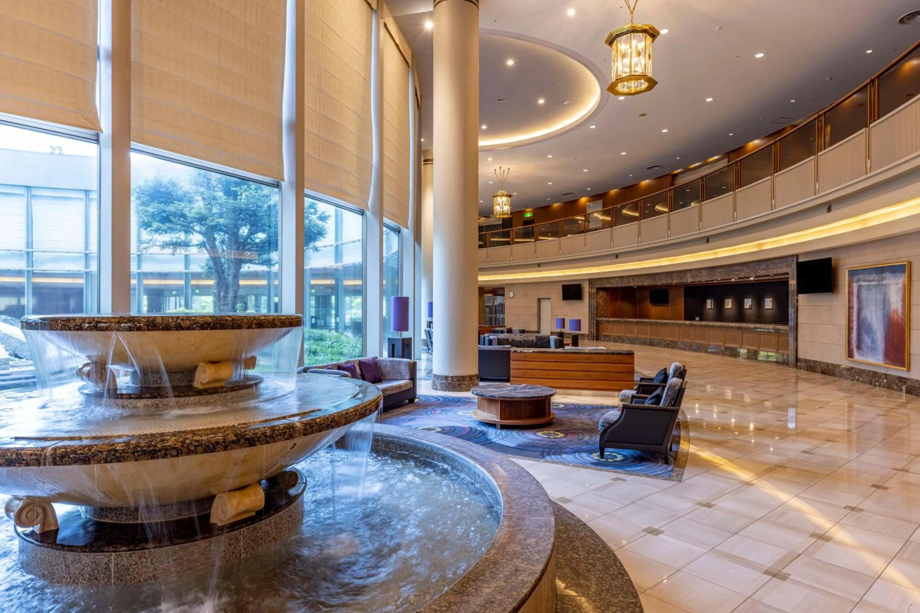 Lobby or reception in Hilton Tokyo Narita Airport