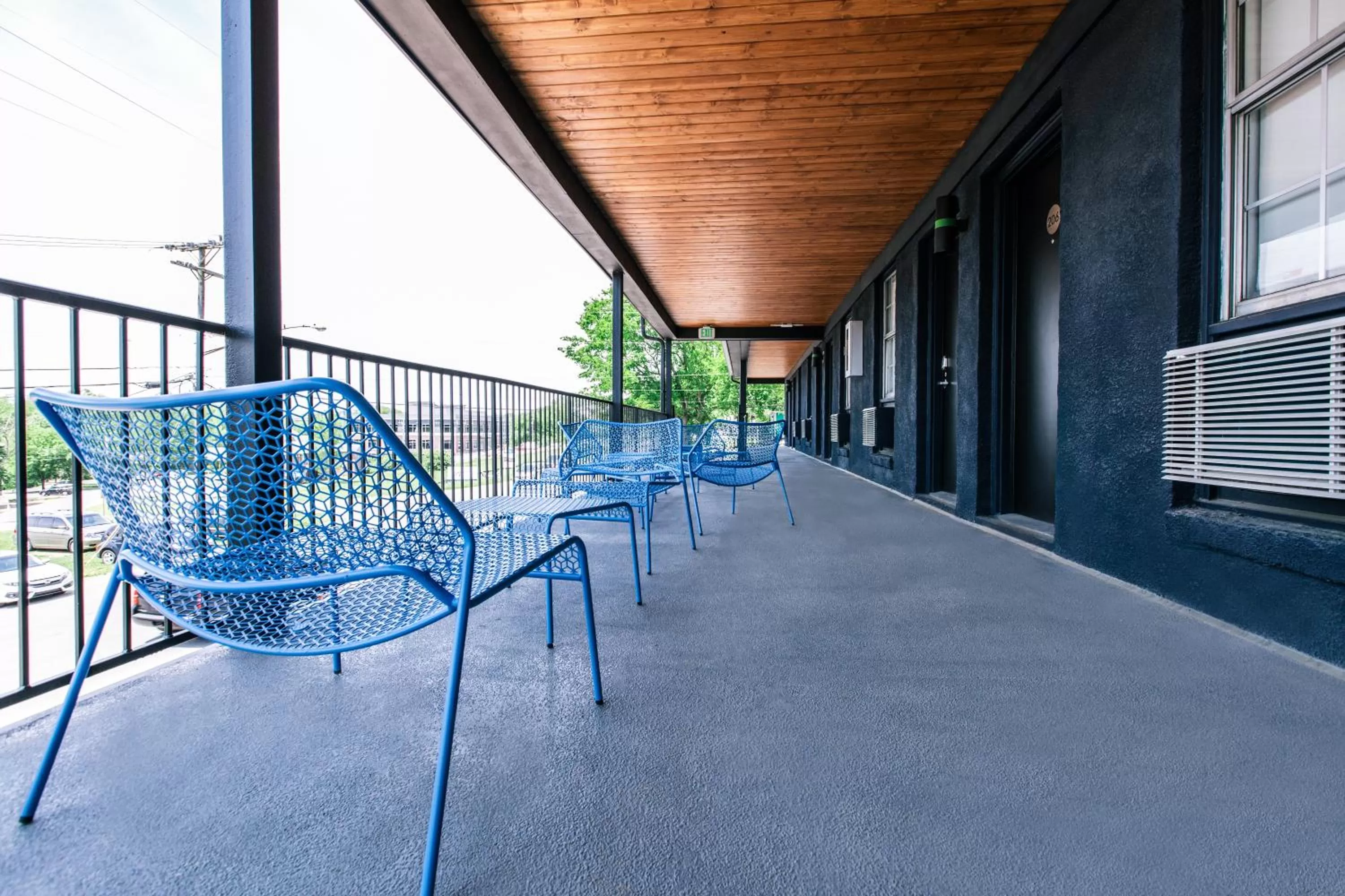 Property building in The Iris Motel