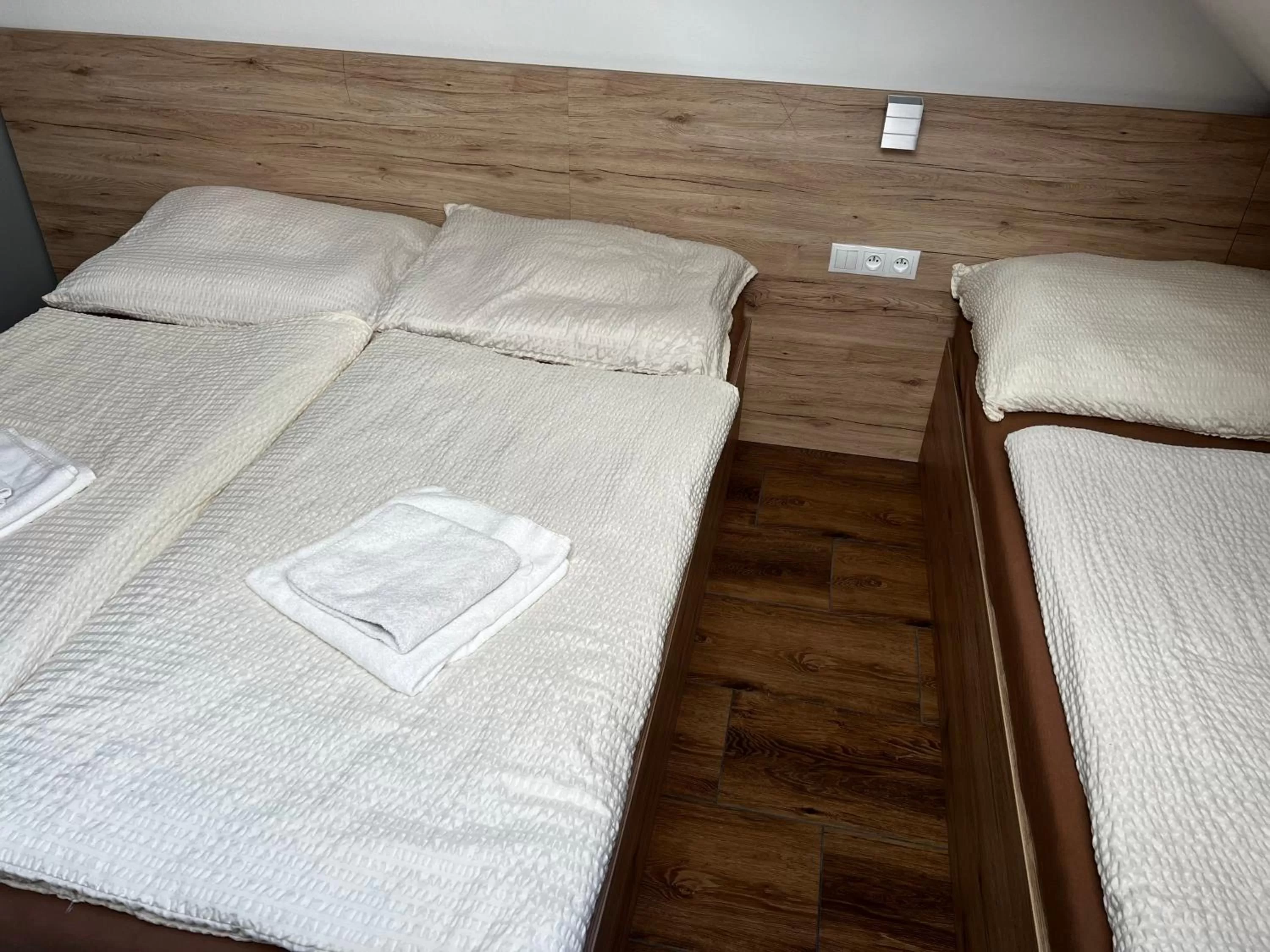 Bed in Hotel U Kociana