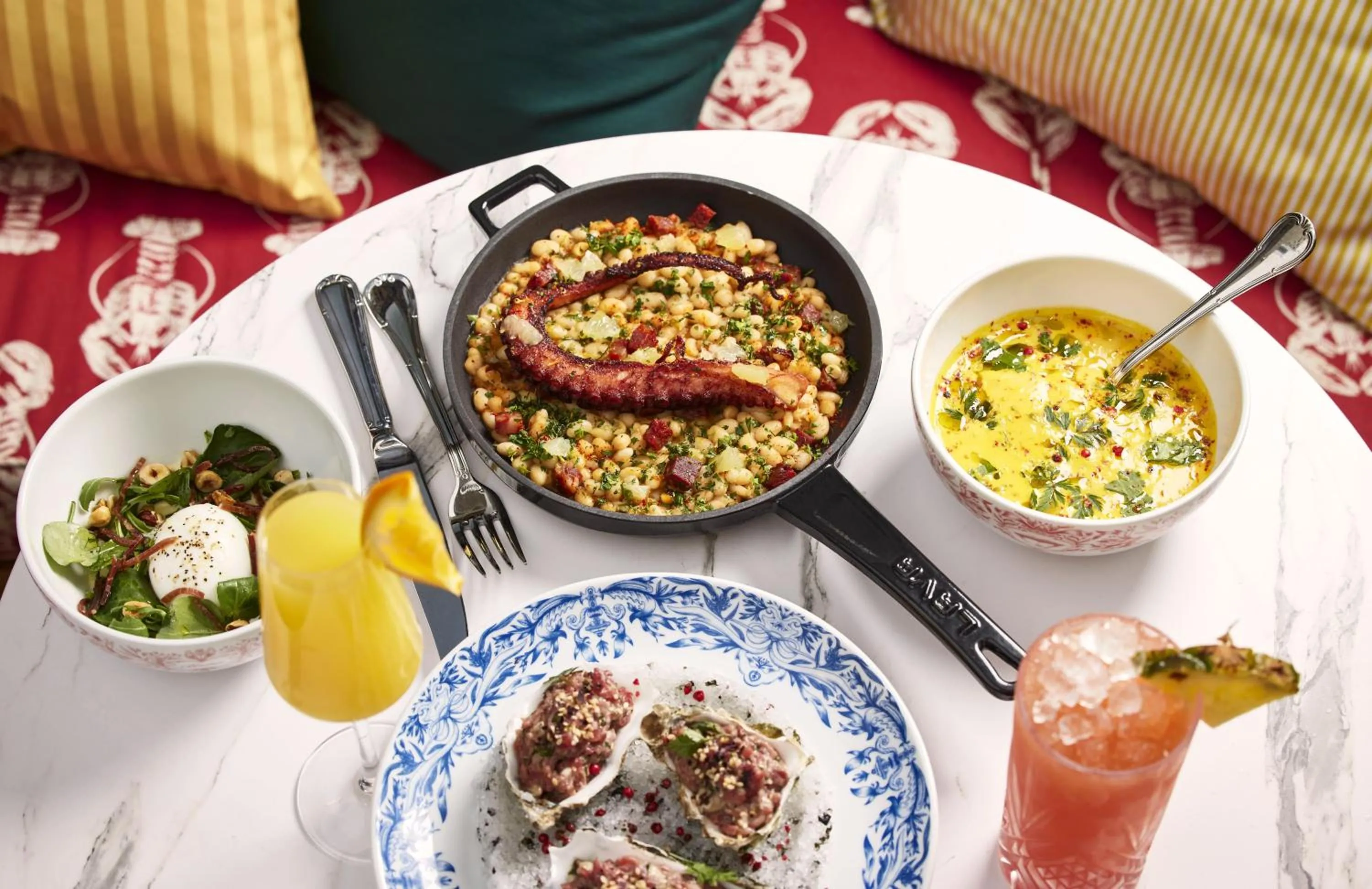 Food close-up in Mama Shelter Paris La Défense