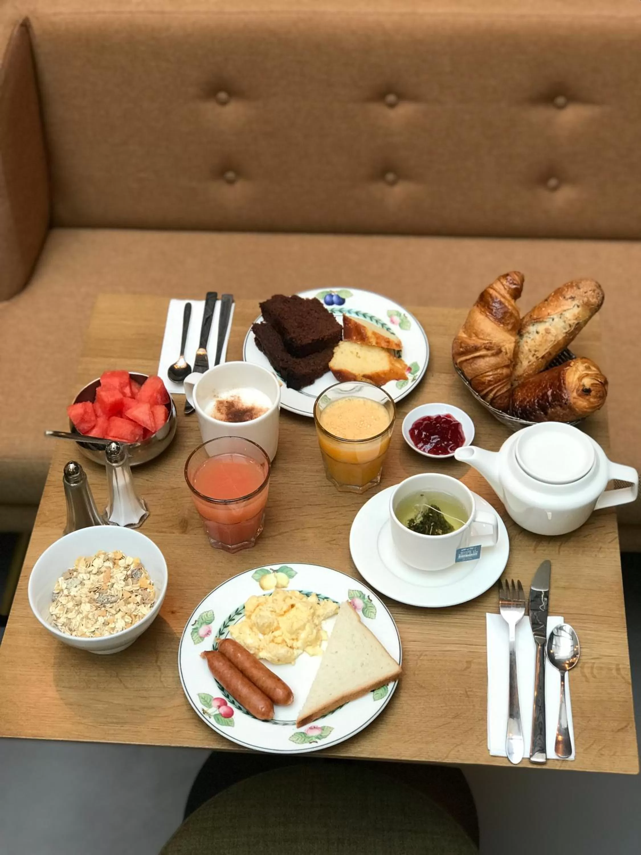 Food and drinks in Maison 46