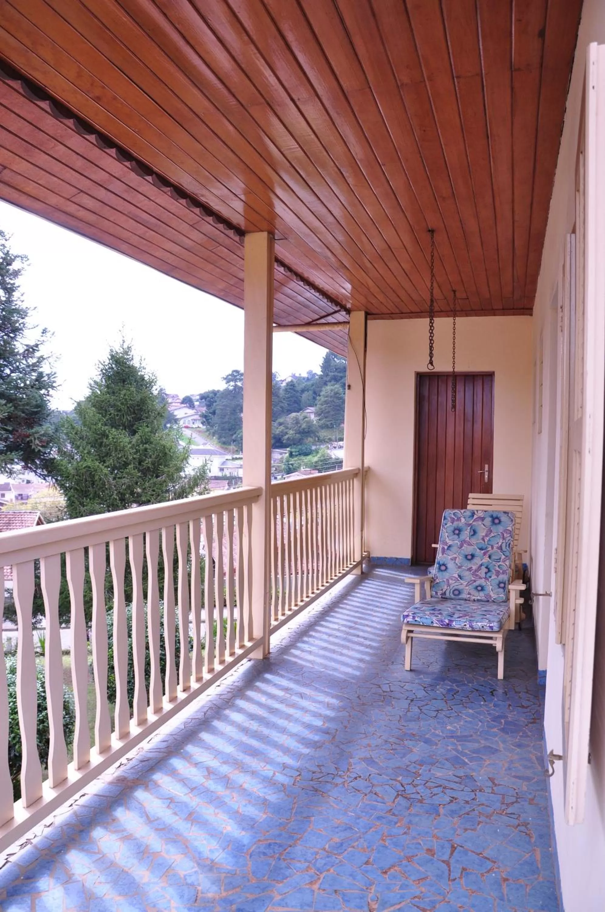 Balcony/Terrace in Pousada Curumi