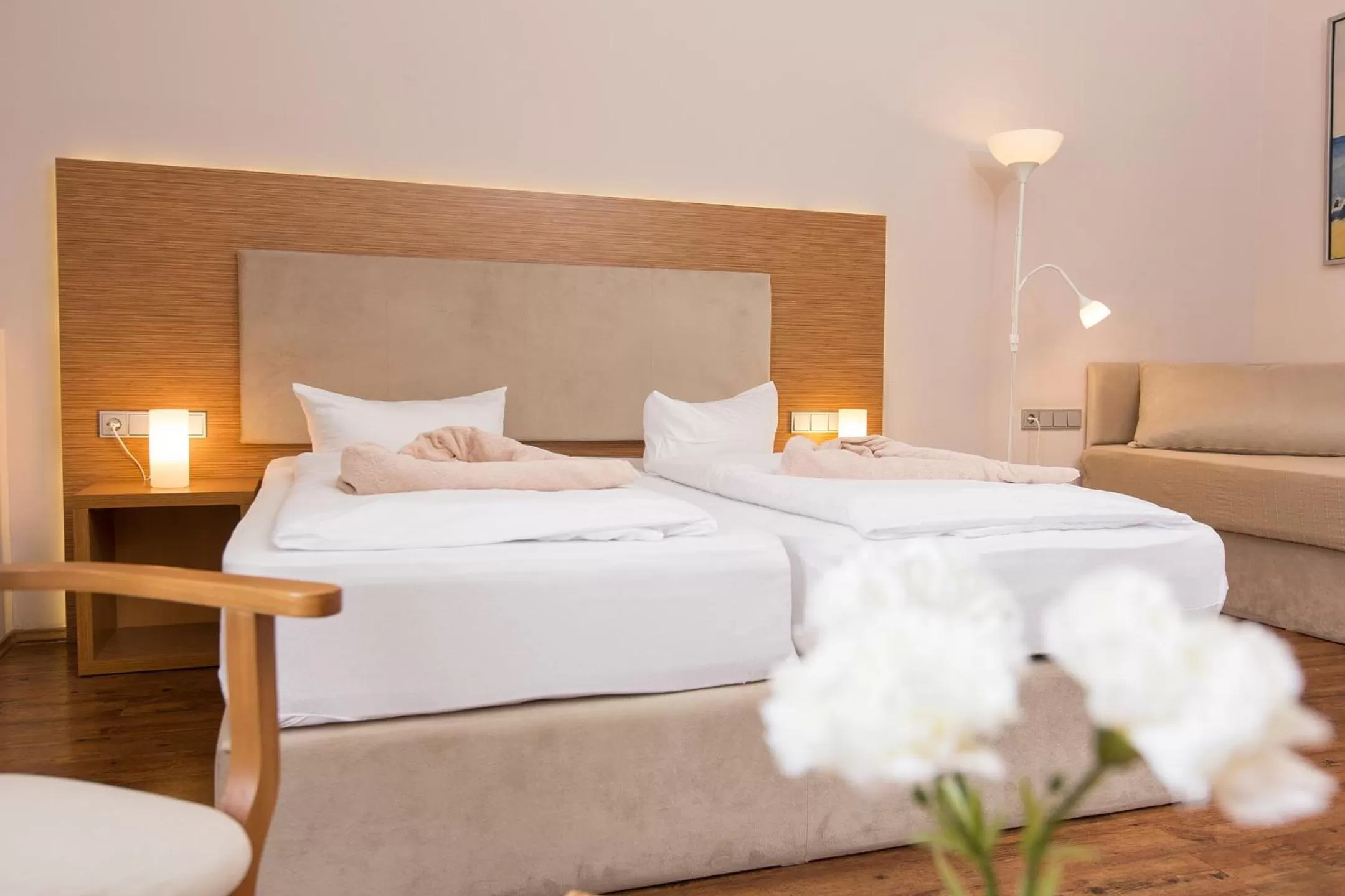 Bed in T3 Hotel Cityloft