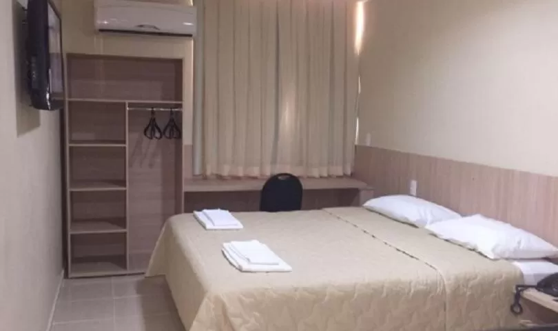 Bed in Fórmula Arrey Hotel - Uruçuí