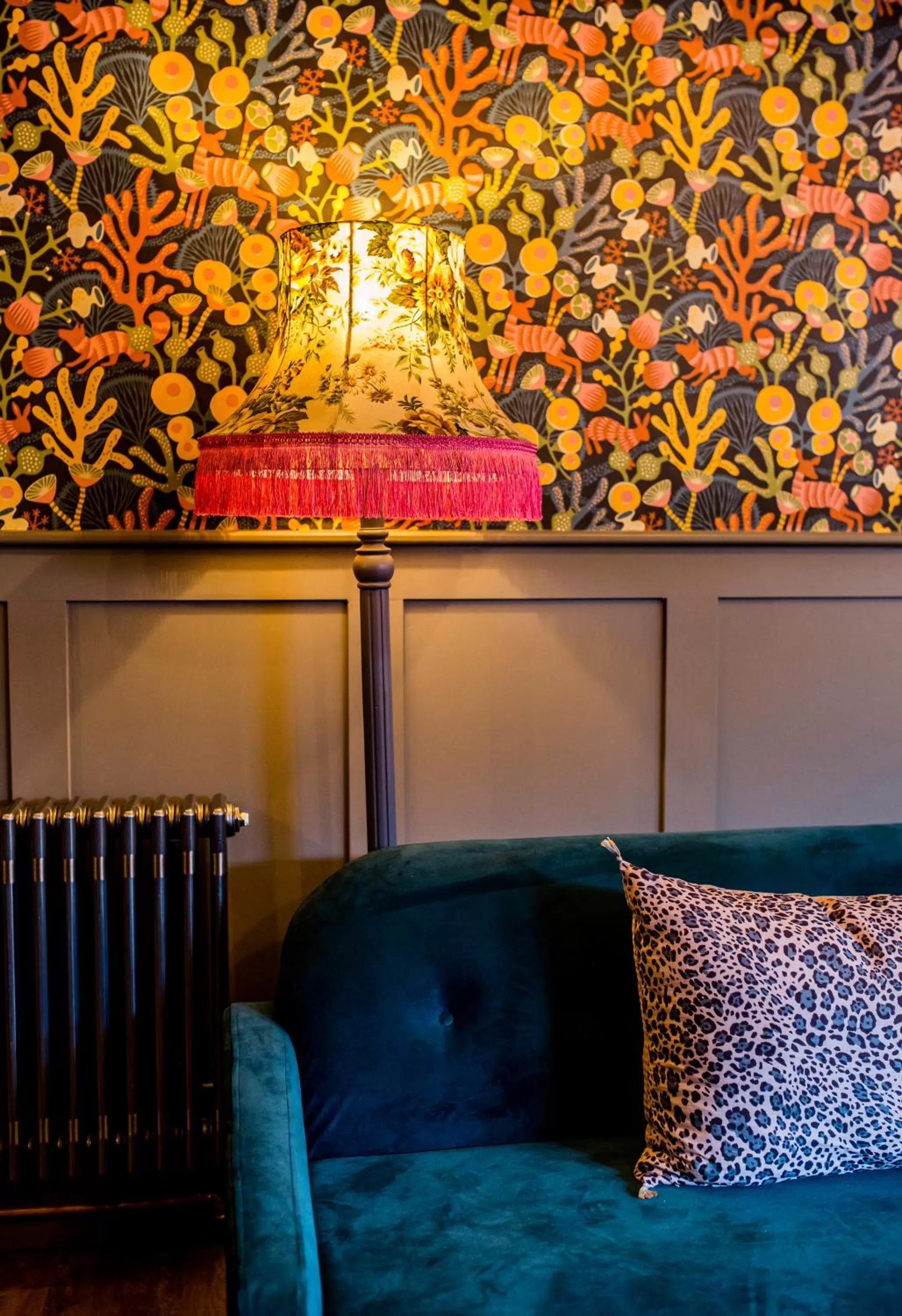 Living room in Moore House