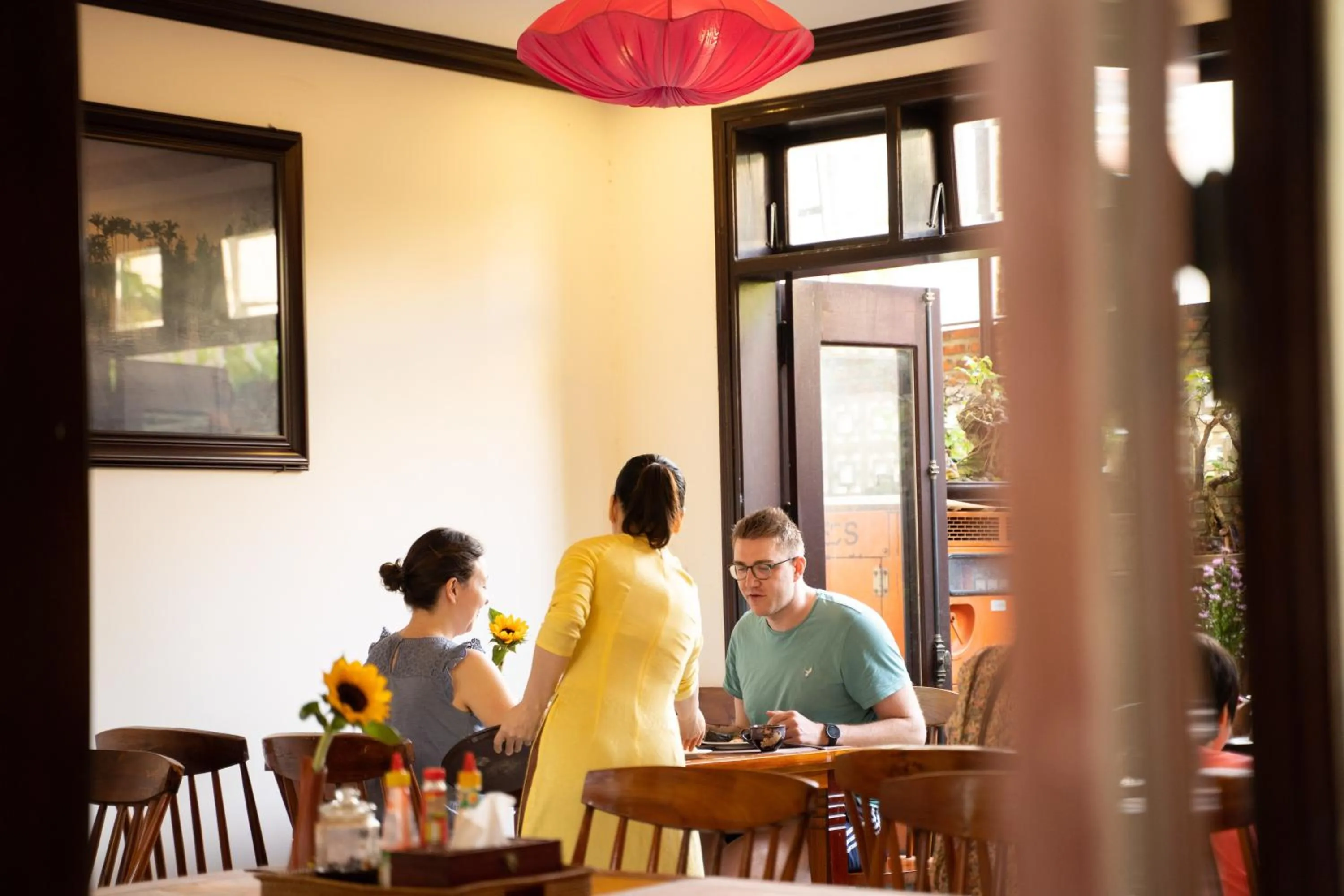 Seating area in Little Town Villa