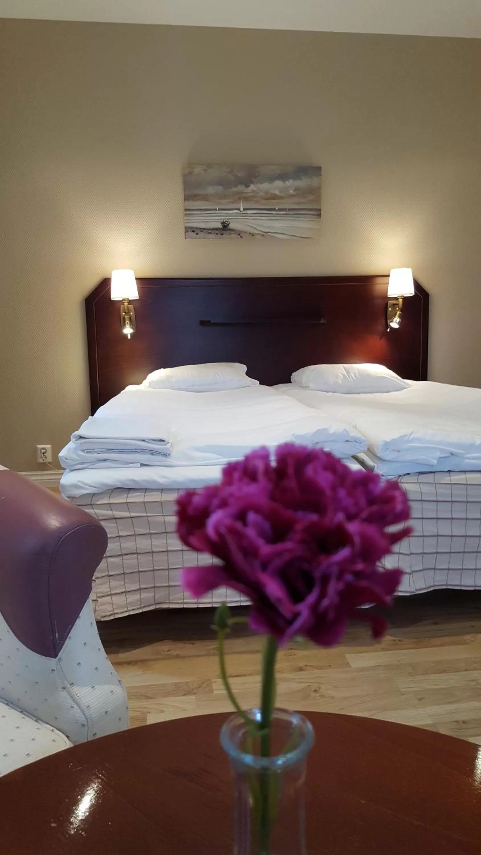 Bed in Dagsholm Hotell