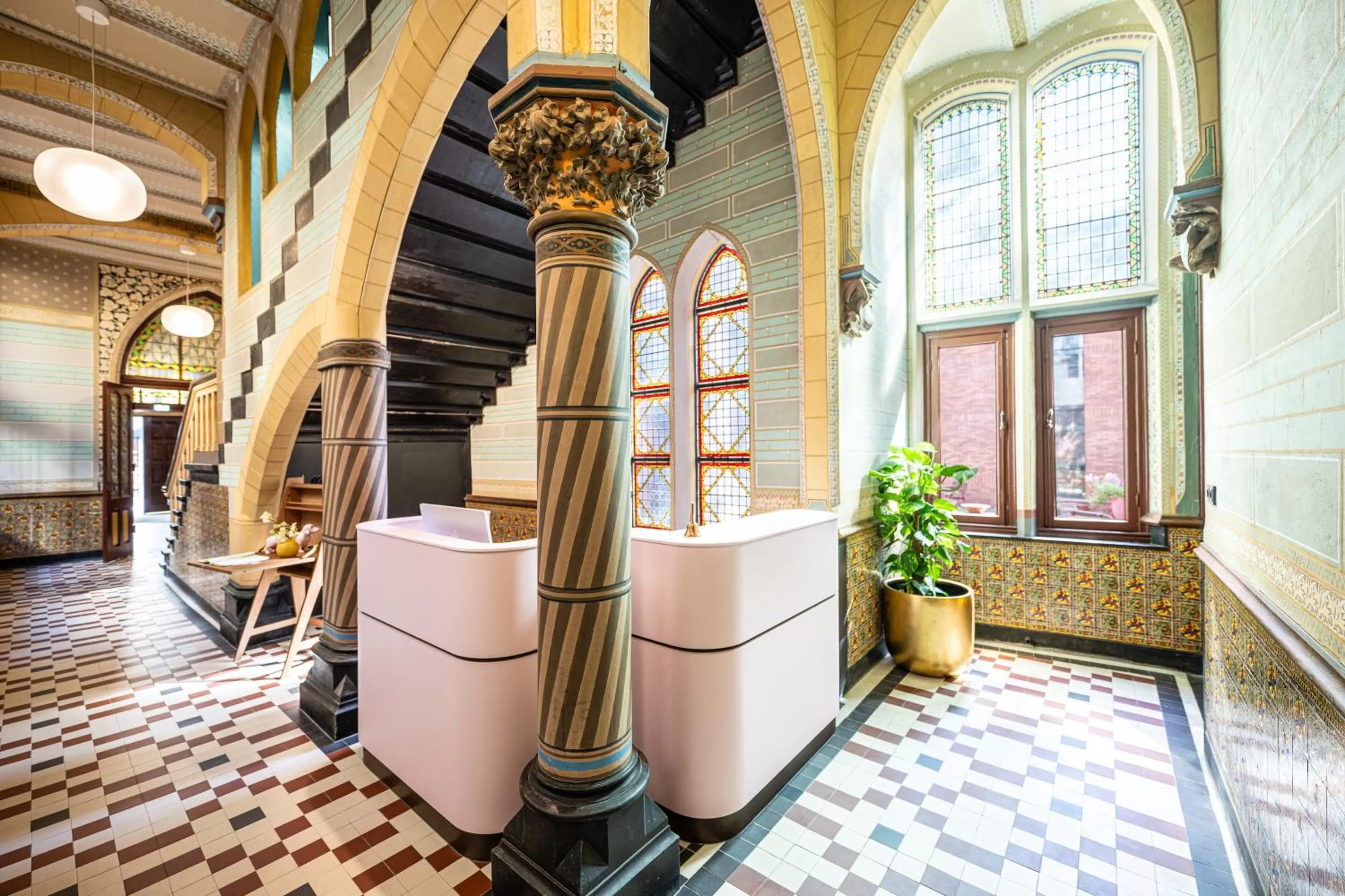 Lobby/Reception in Hotel Staatsman