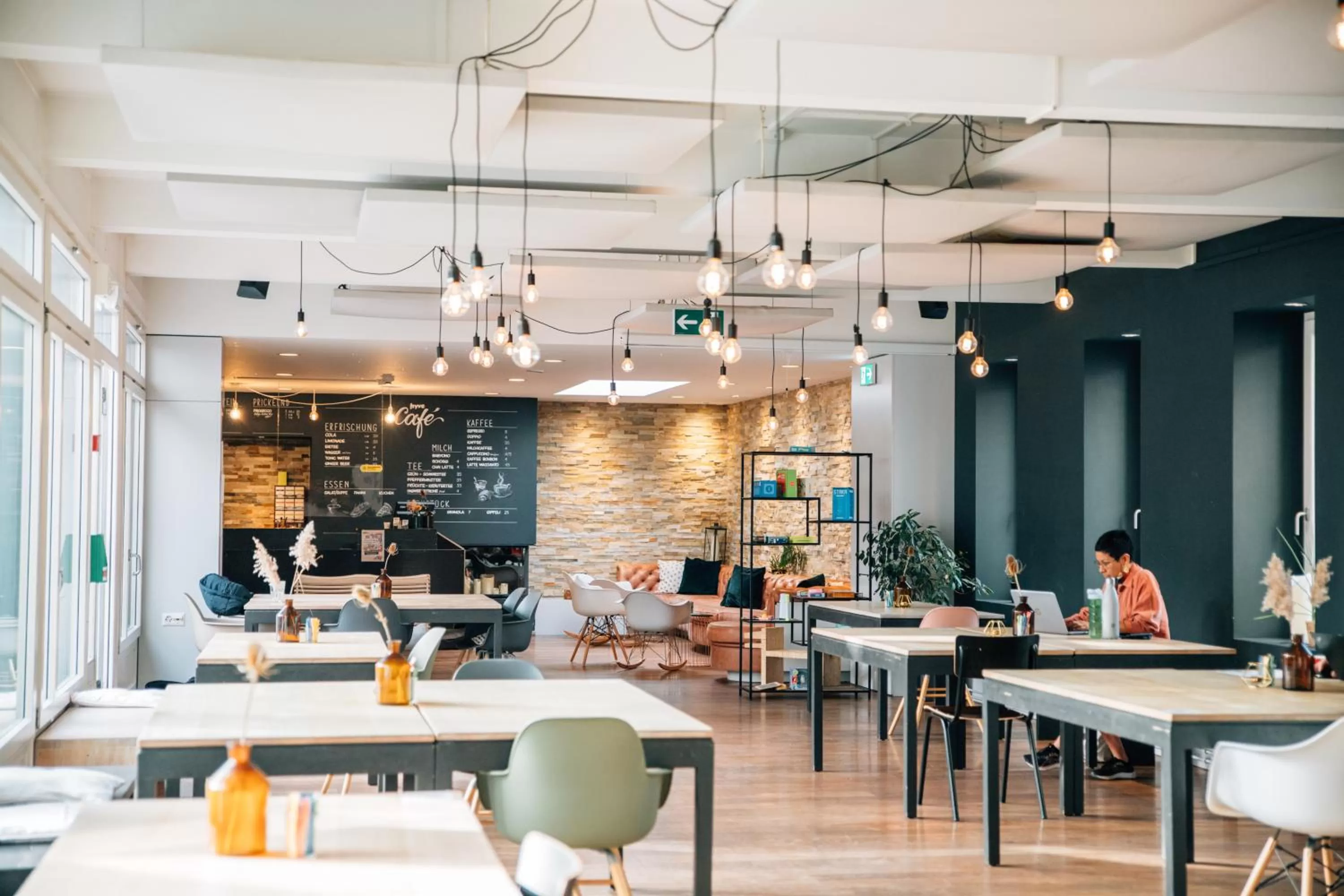 People in Hotel by Hyve Basel