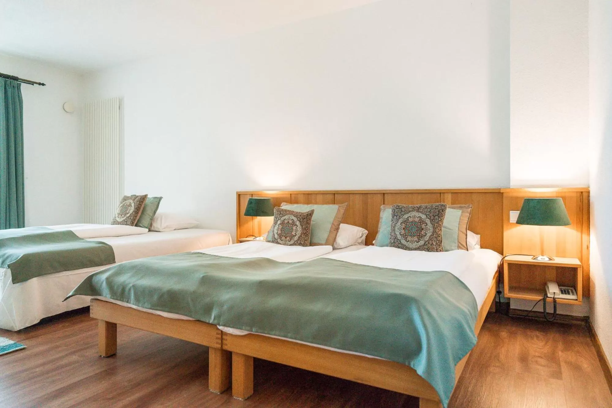 Photo of the whole room, Bed in Ökotel Hamburg