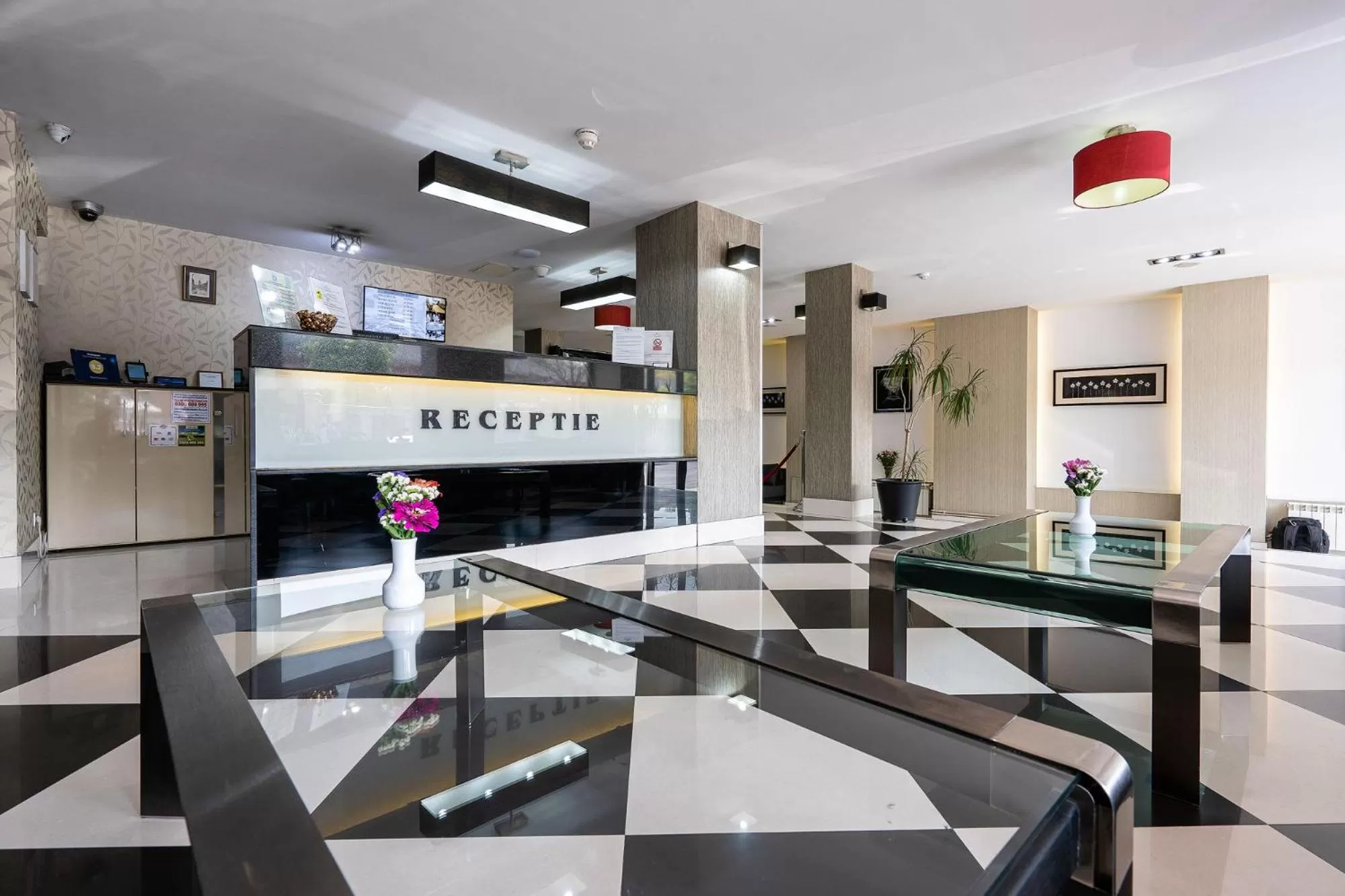 Lobby or reception in Hotel Parliament