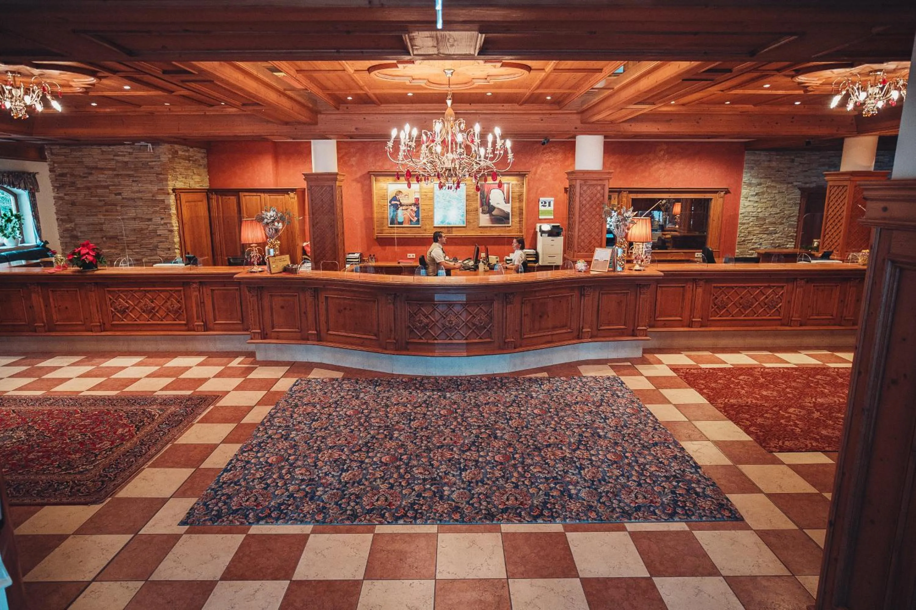 Lobby or reception in Alpenpark Resort Superior