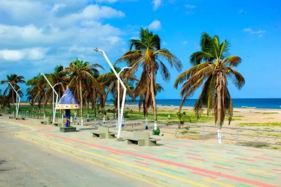 Sea view, Beach in Hotel Gimaura