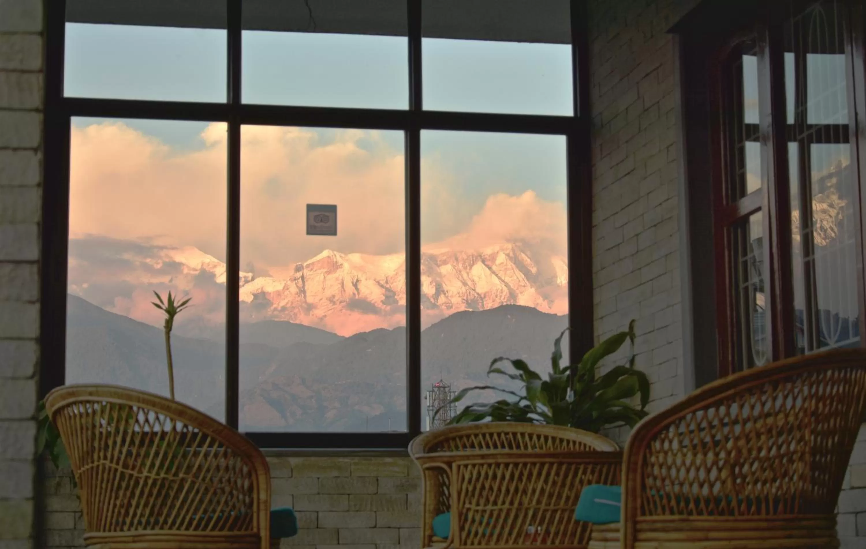Mountain view in New Annapurna Guest House