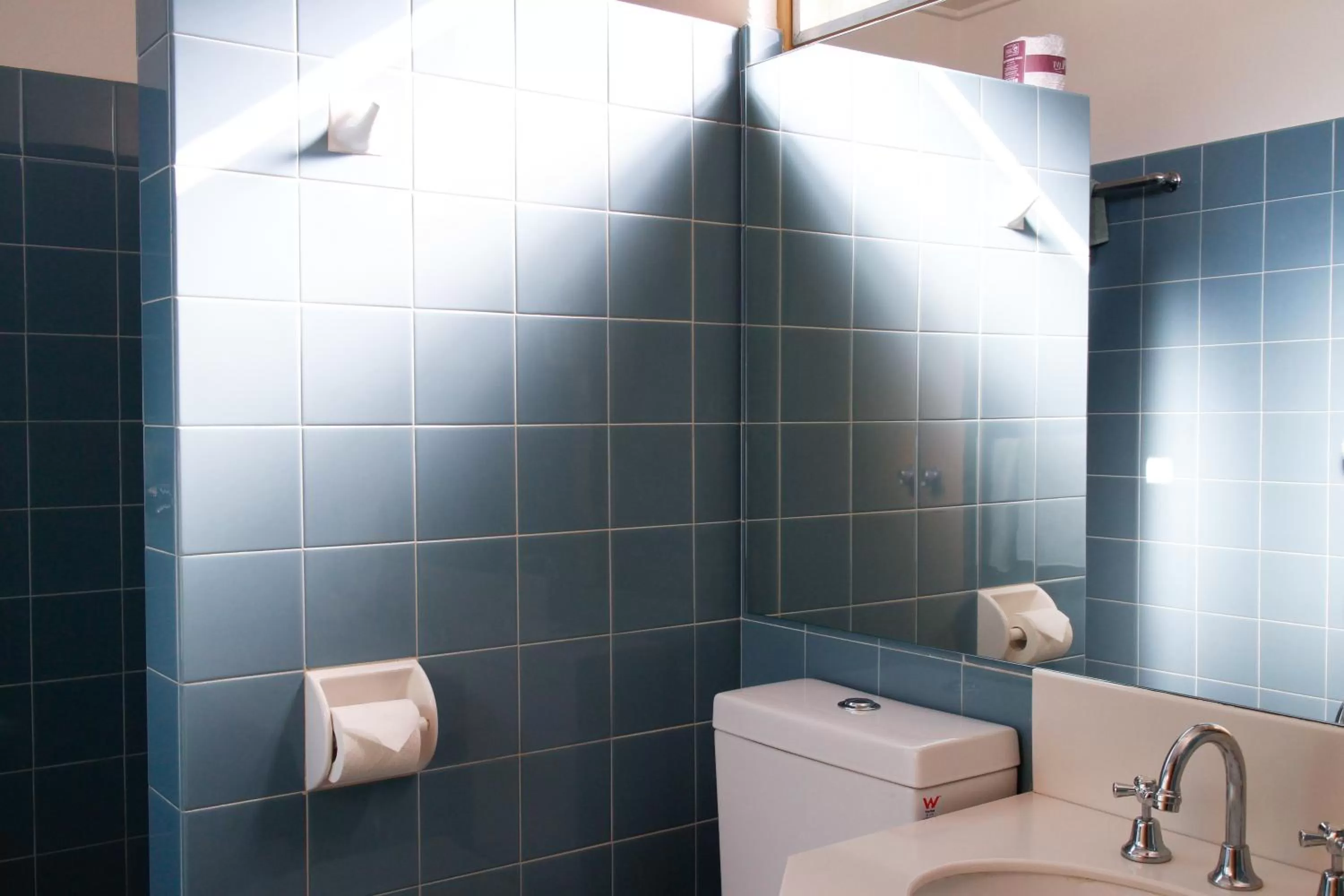 Shower in Mid City Motor Inn Queanbeyan