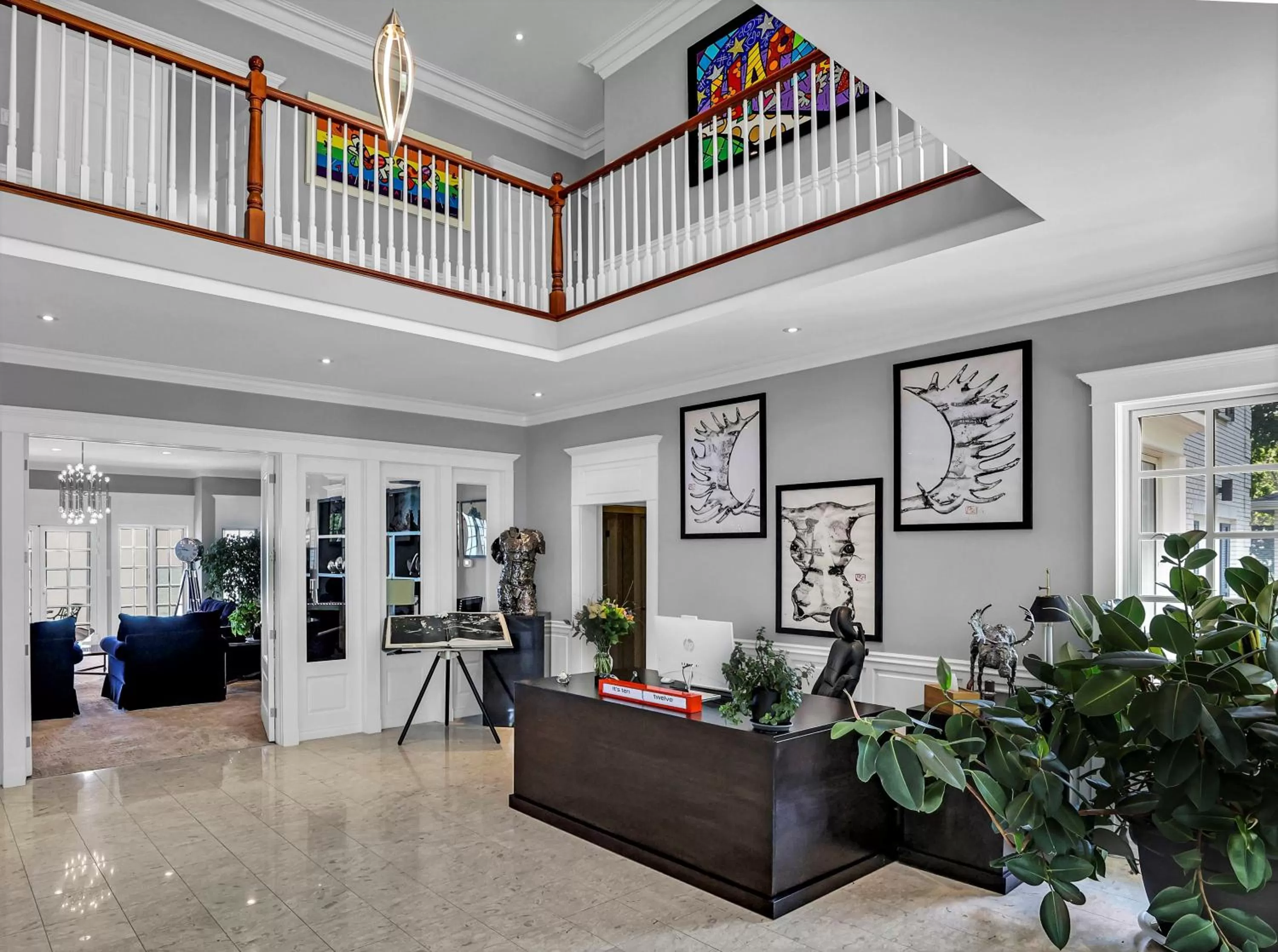 Lobby or reception in Somerset - A Private Retreat