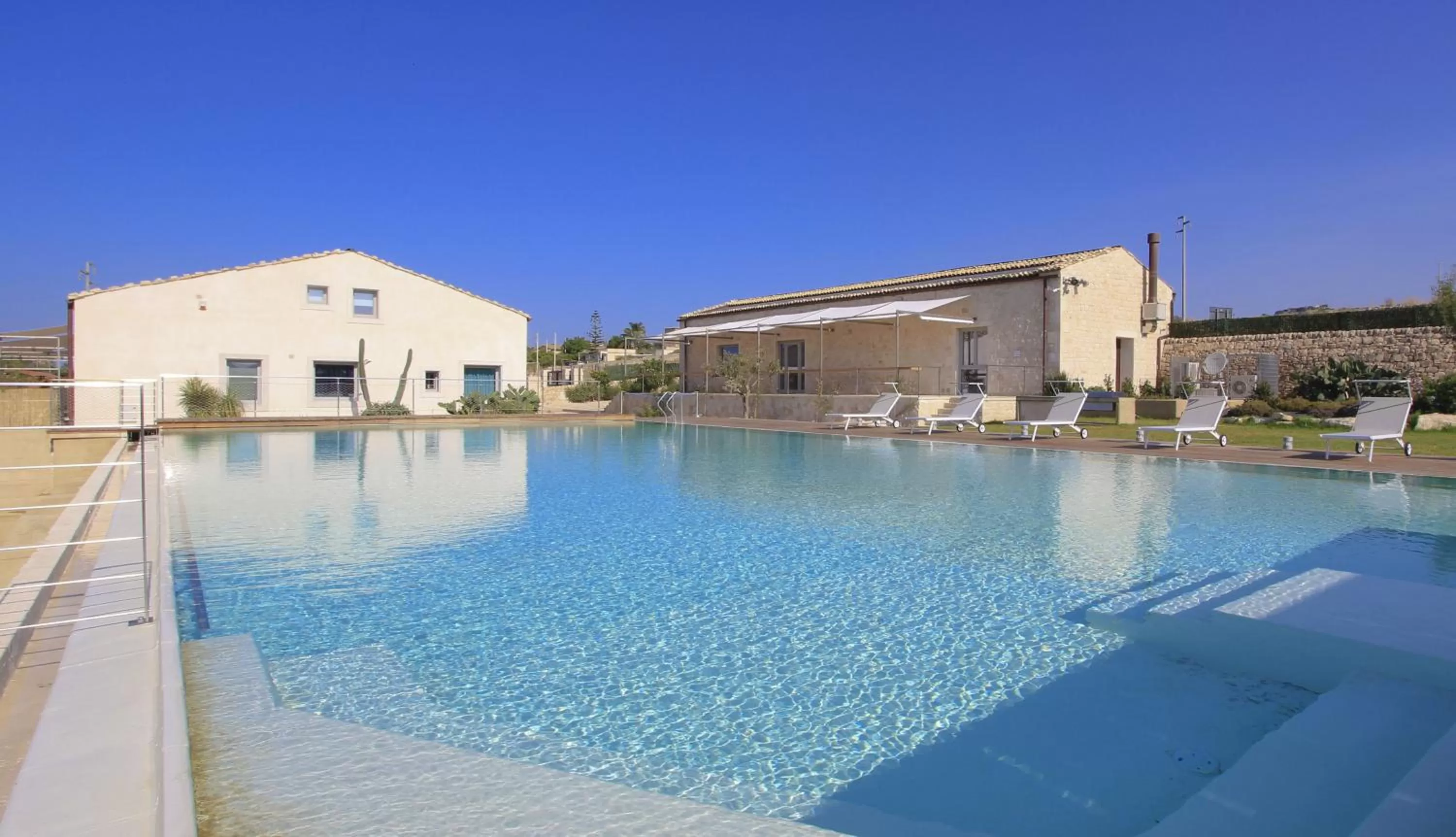 Pool view in Petrantica Resort