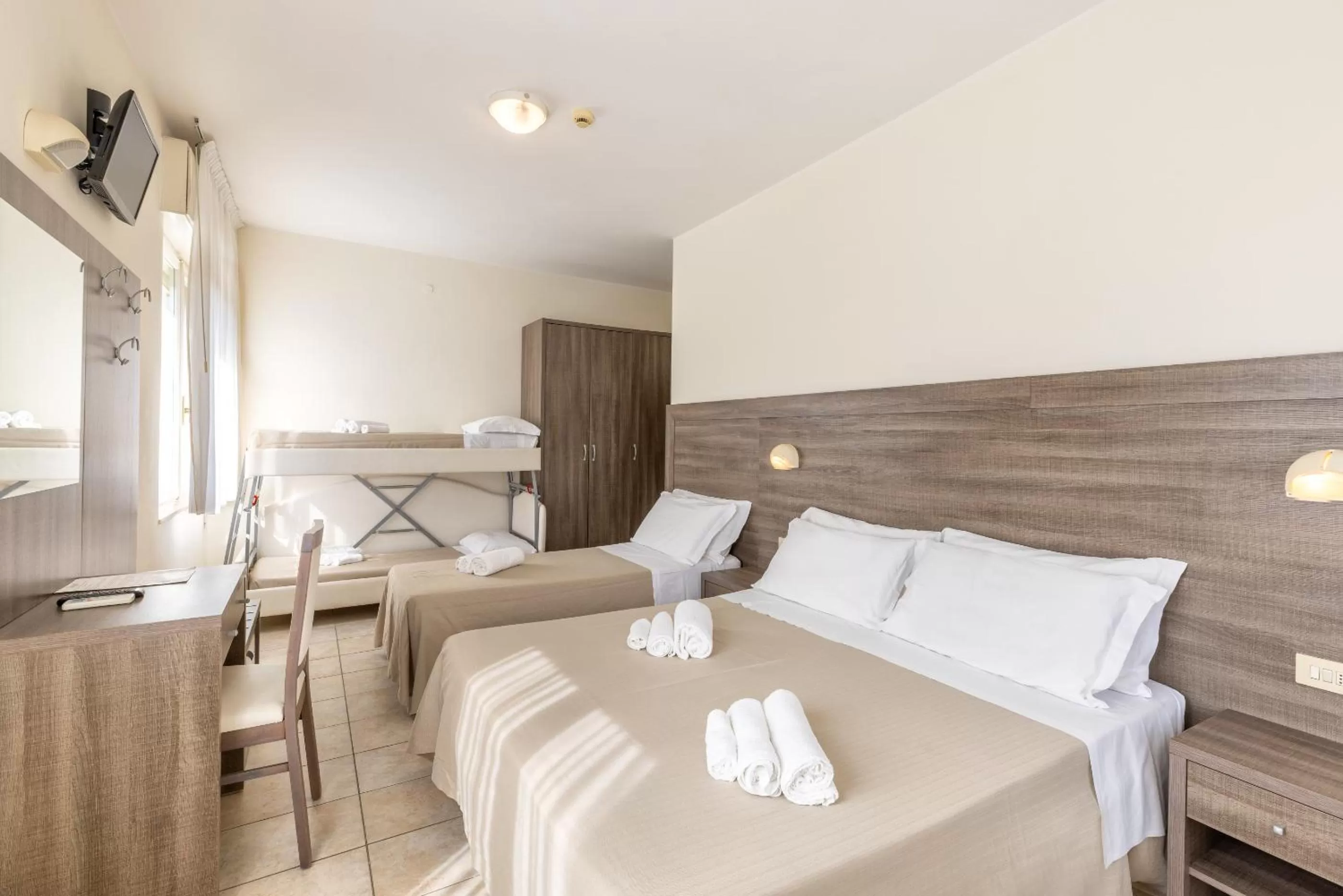 Bedroom in Hotel Edelweiss Riccione