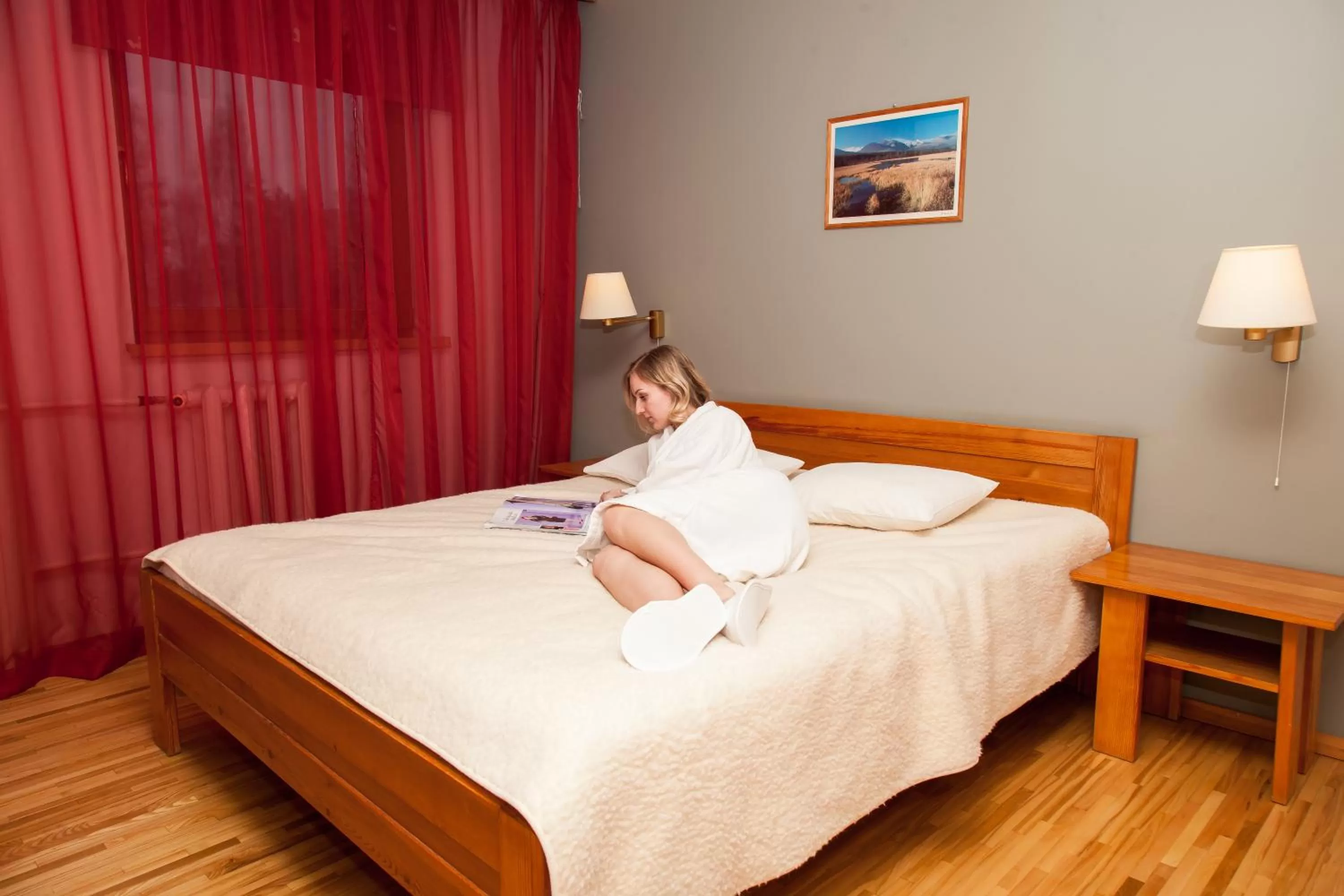 Photo of the whole room, Bed in Pesa Hotel