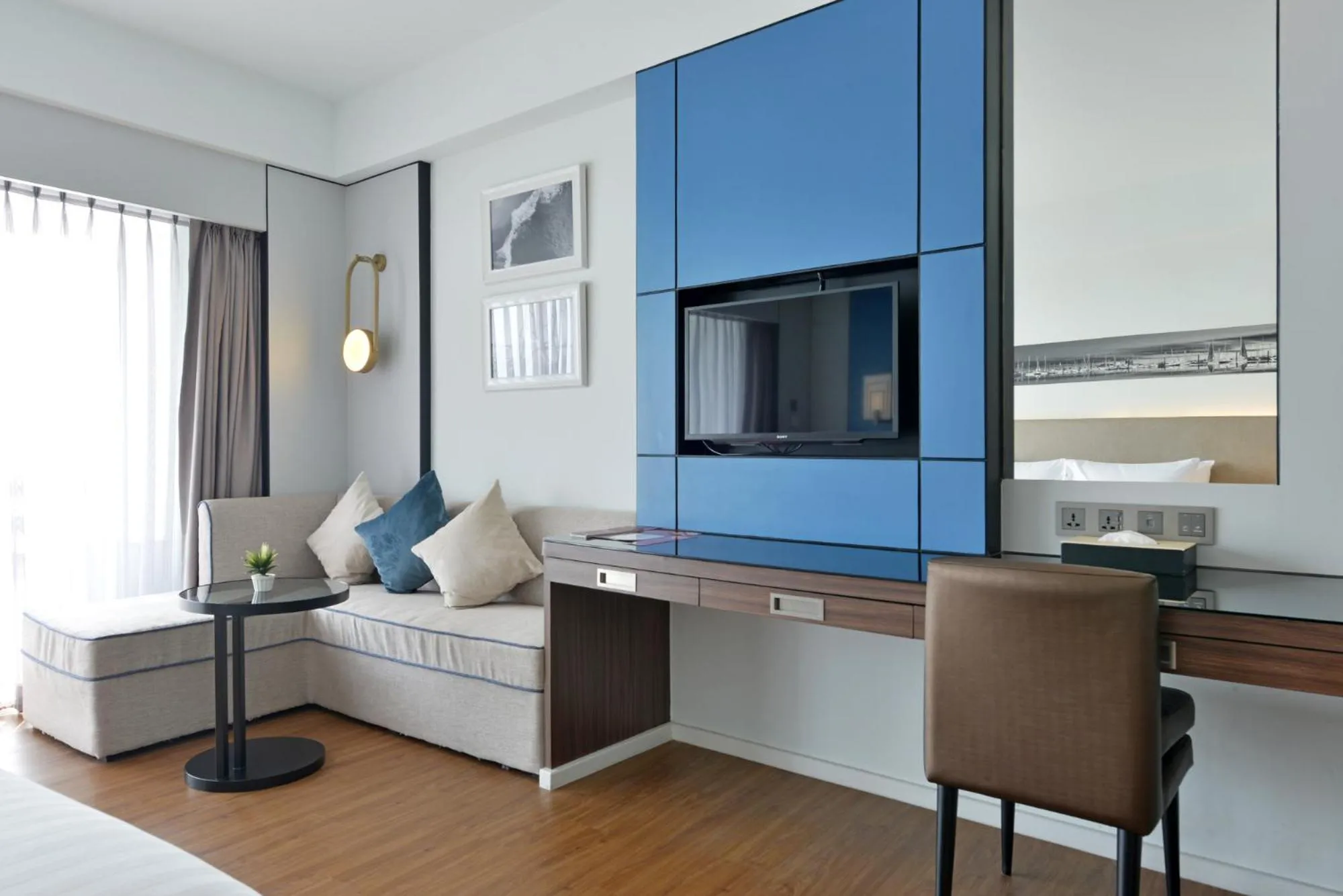 Seating area in D Varee Jomtien Beach, Pattaya