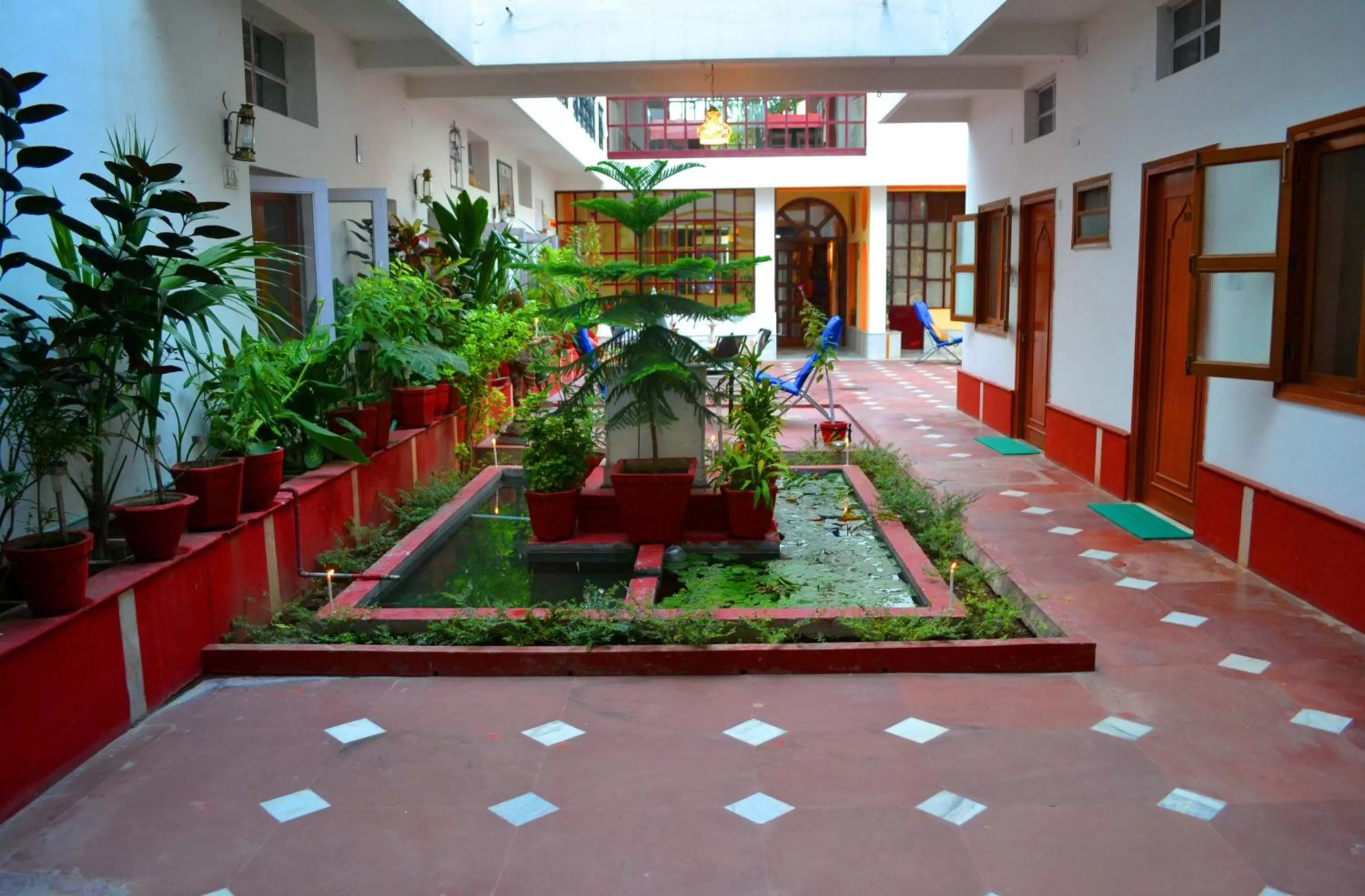 Decorative detail in Hotel Harmony