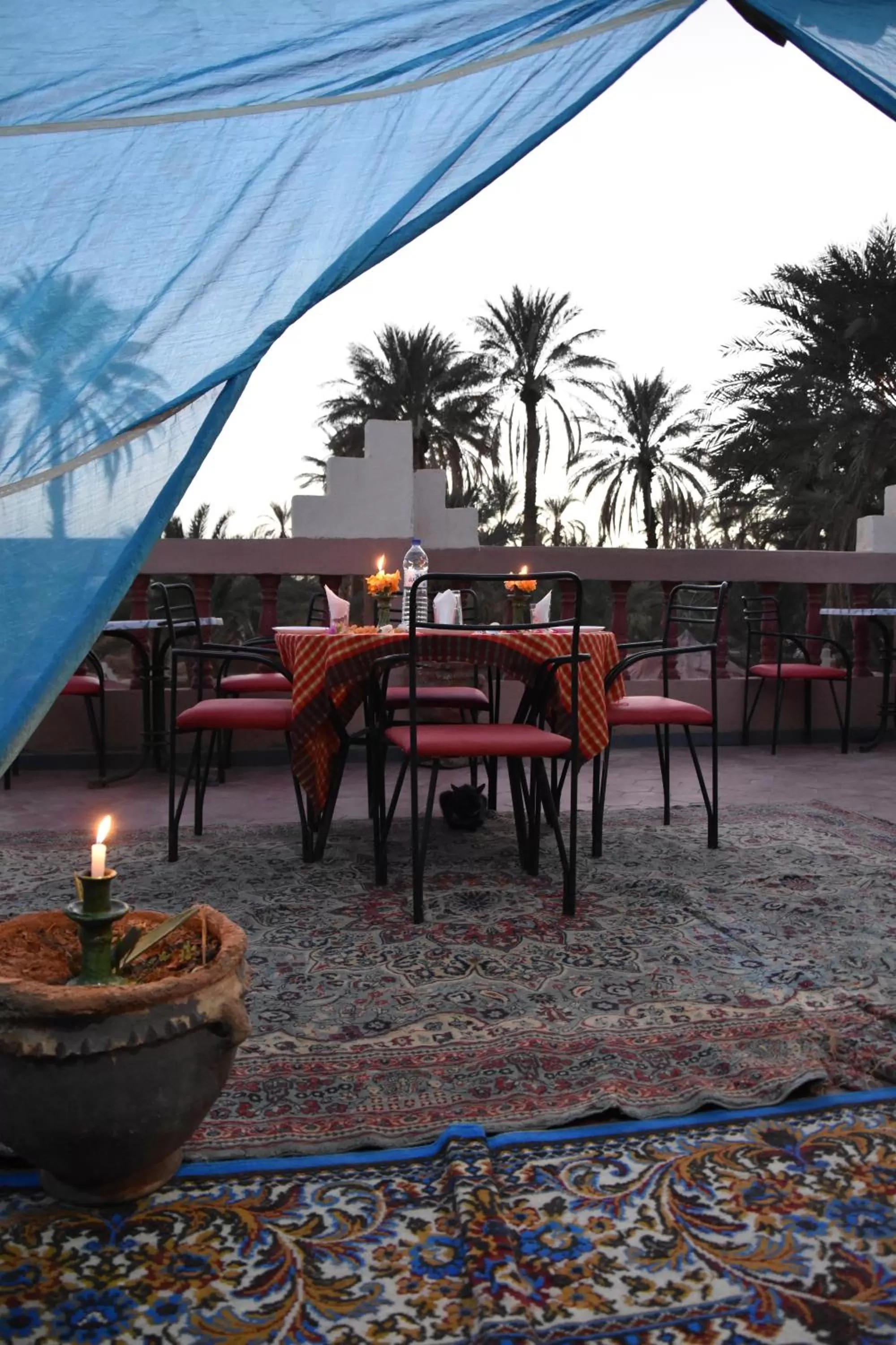 Balcony/Terrace, Restaurant/Places to Eat in Prends Ton Temps