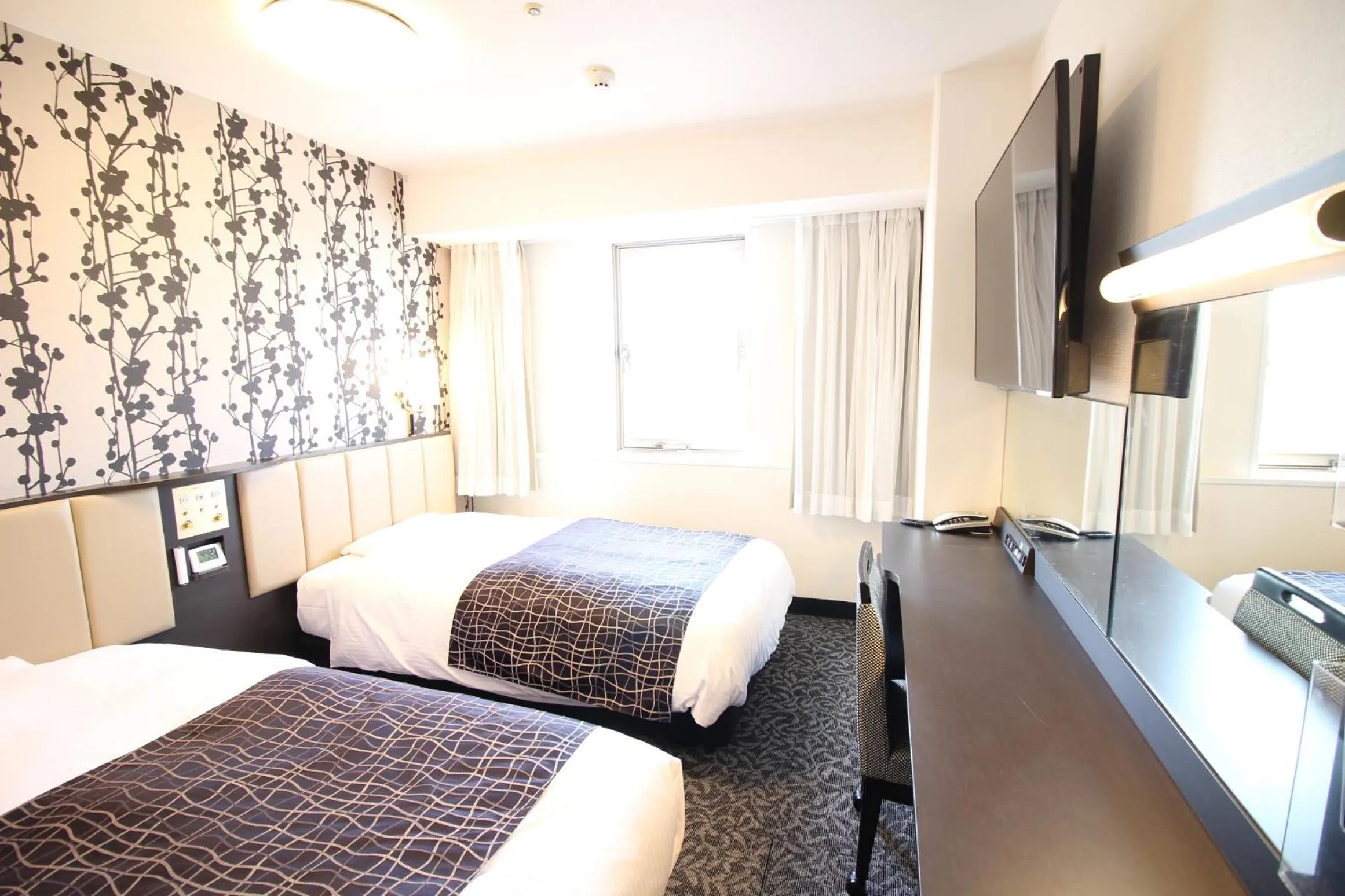 Bed in APA Hotel Beppu Ekimae