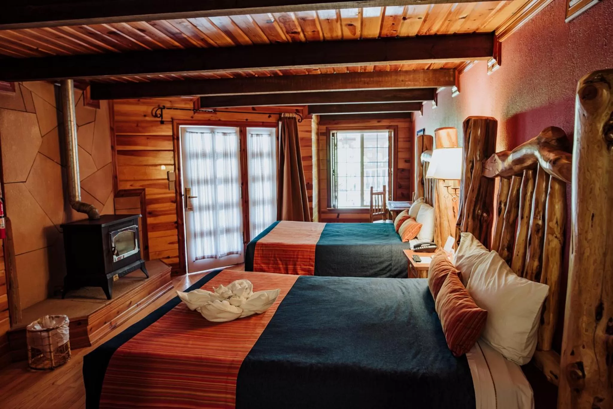 Photo of the whole room, Bed in The Lodge At Creel Eco - Hotel & Spa