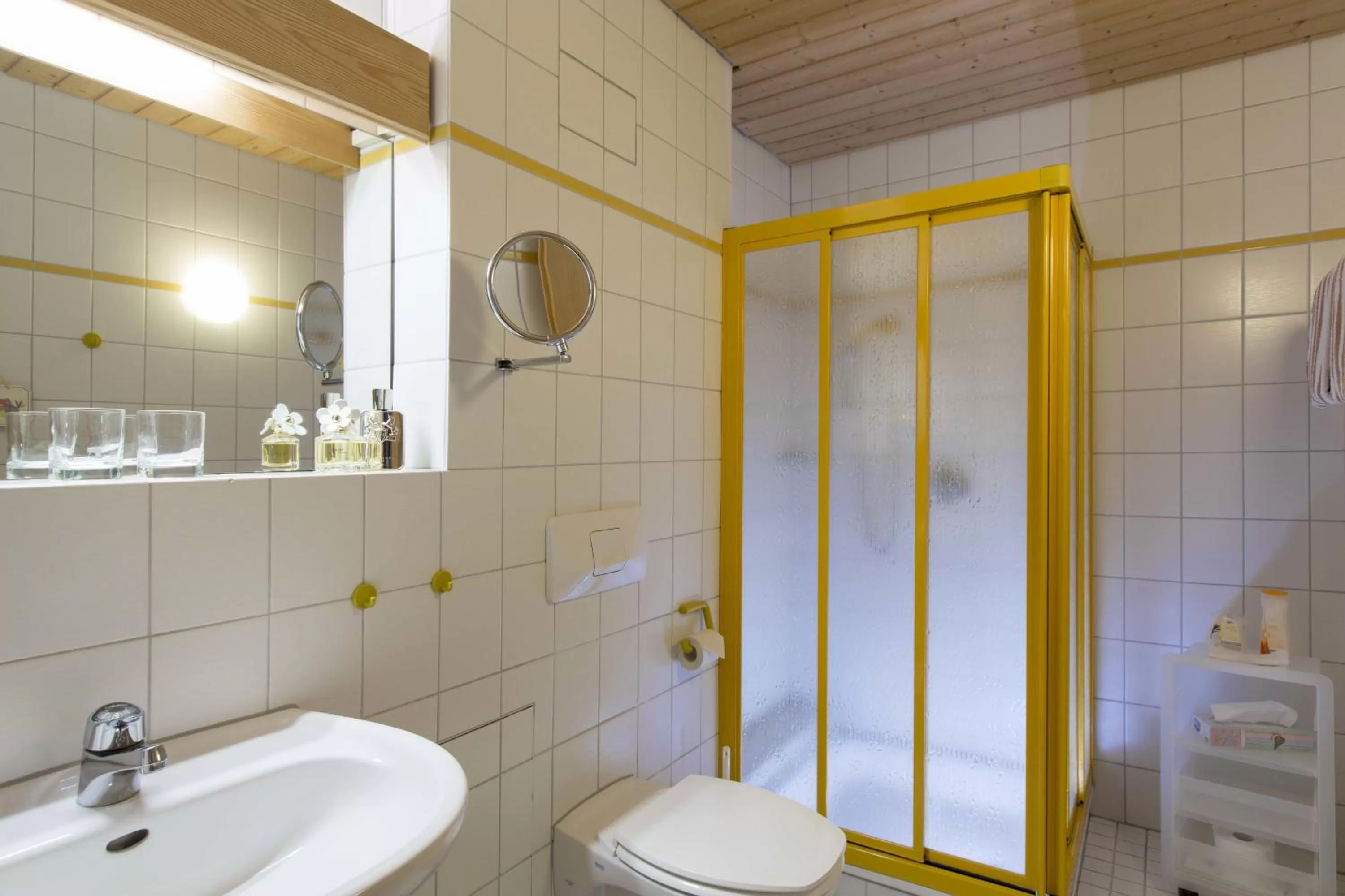 Bathroom in Hotel in den Herrnwiesen