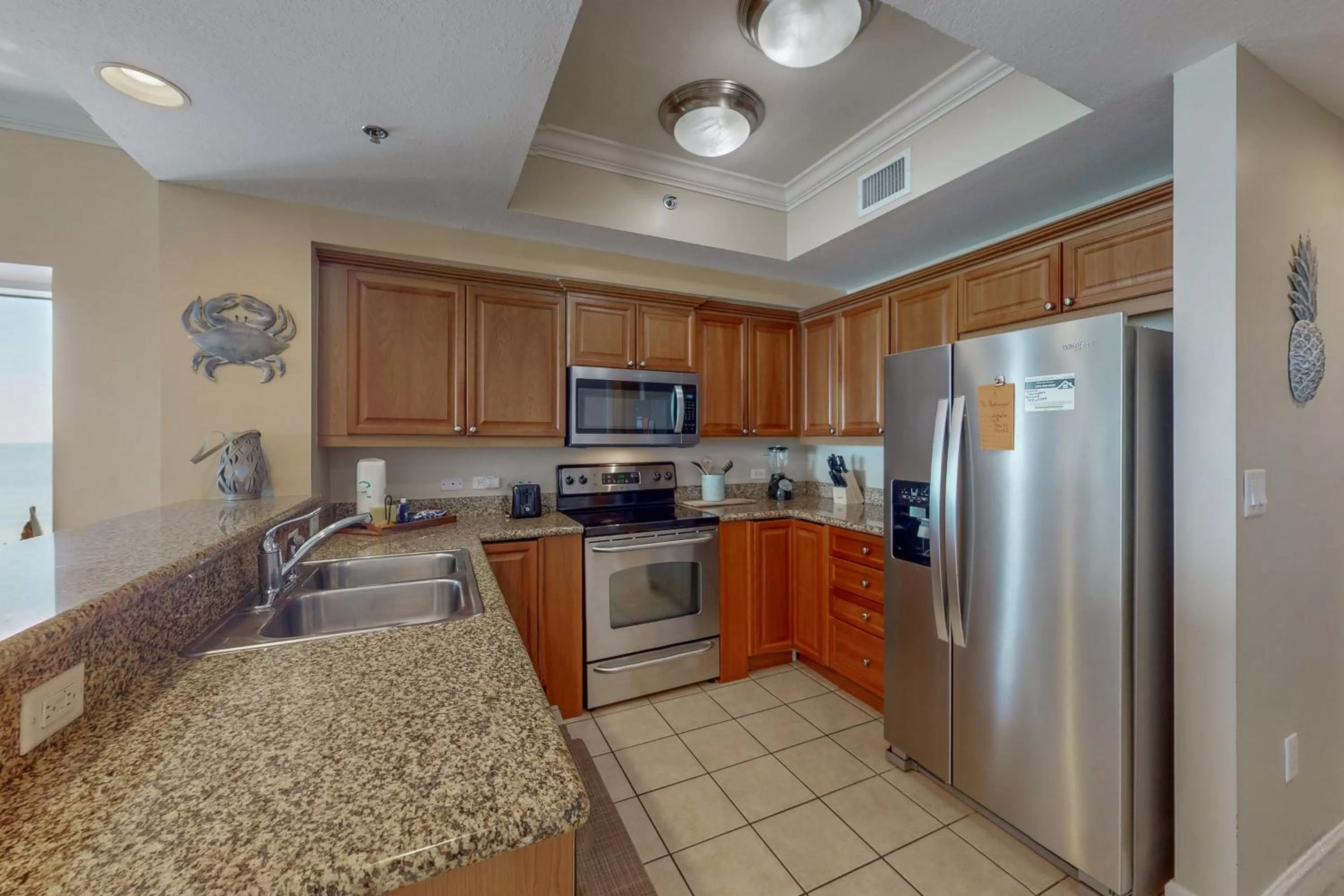 Kitchen/Kitchenette in Seawind #1109