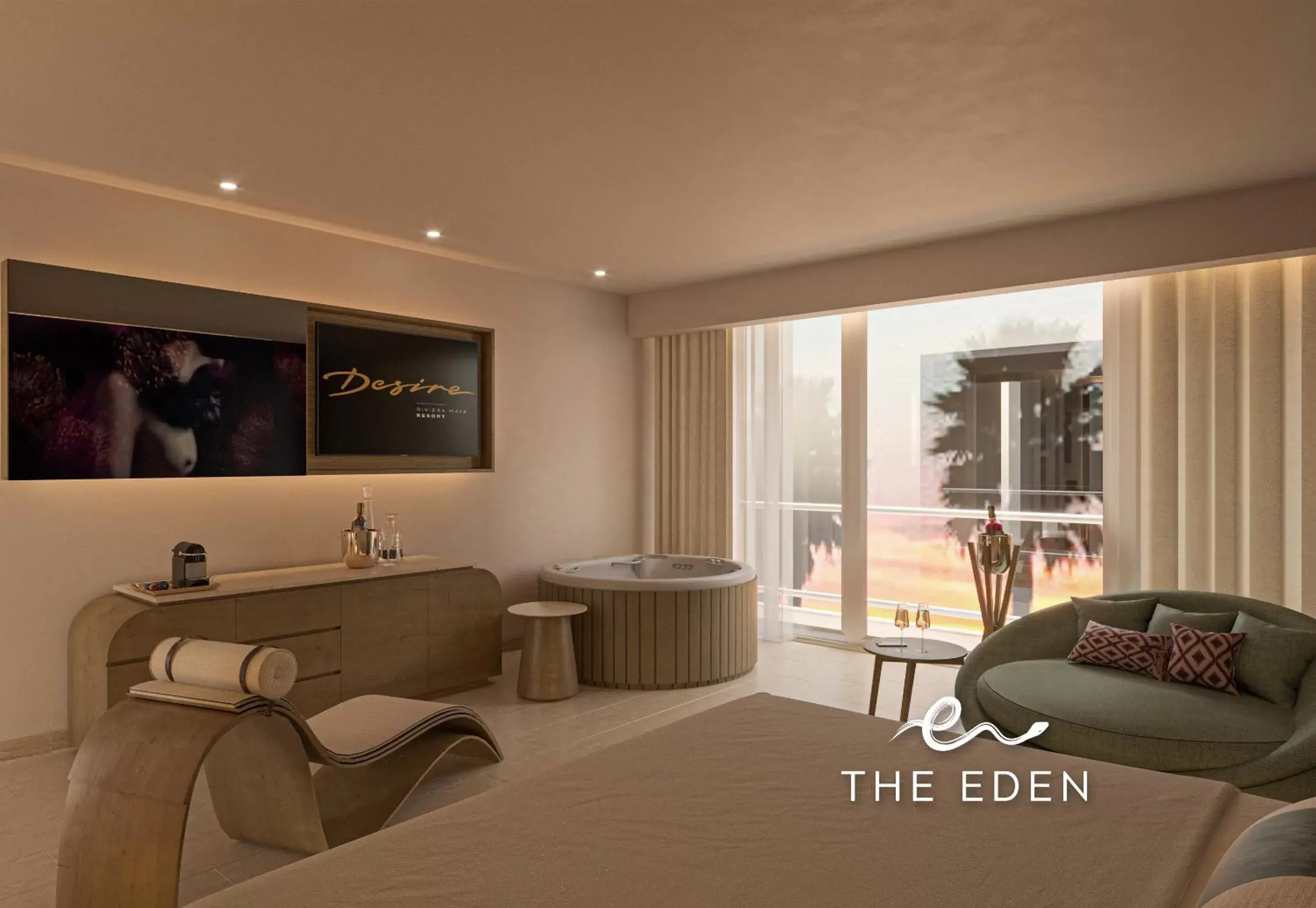 Seductive Garden-View Swim-up Suite in Desire Riviera Maya Resort All Inclusive - Couples Only Seductive Garden-View Swim-up Suite in Desire Riviera Maya Resort All Inclusive - Couples Only