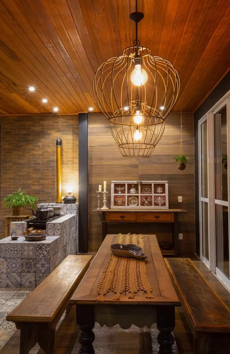 Balcony/Terrace, Restaurant/Places to Eat in Pousada Armazém 26