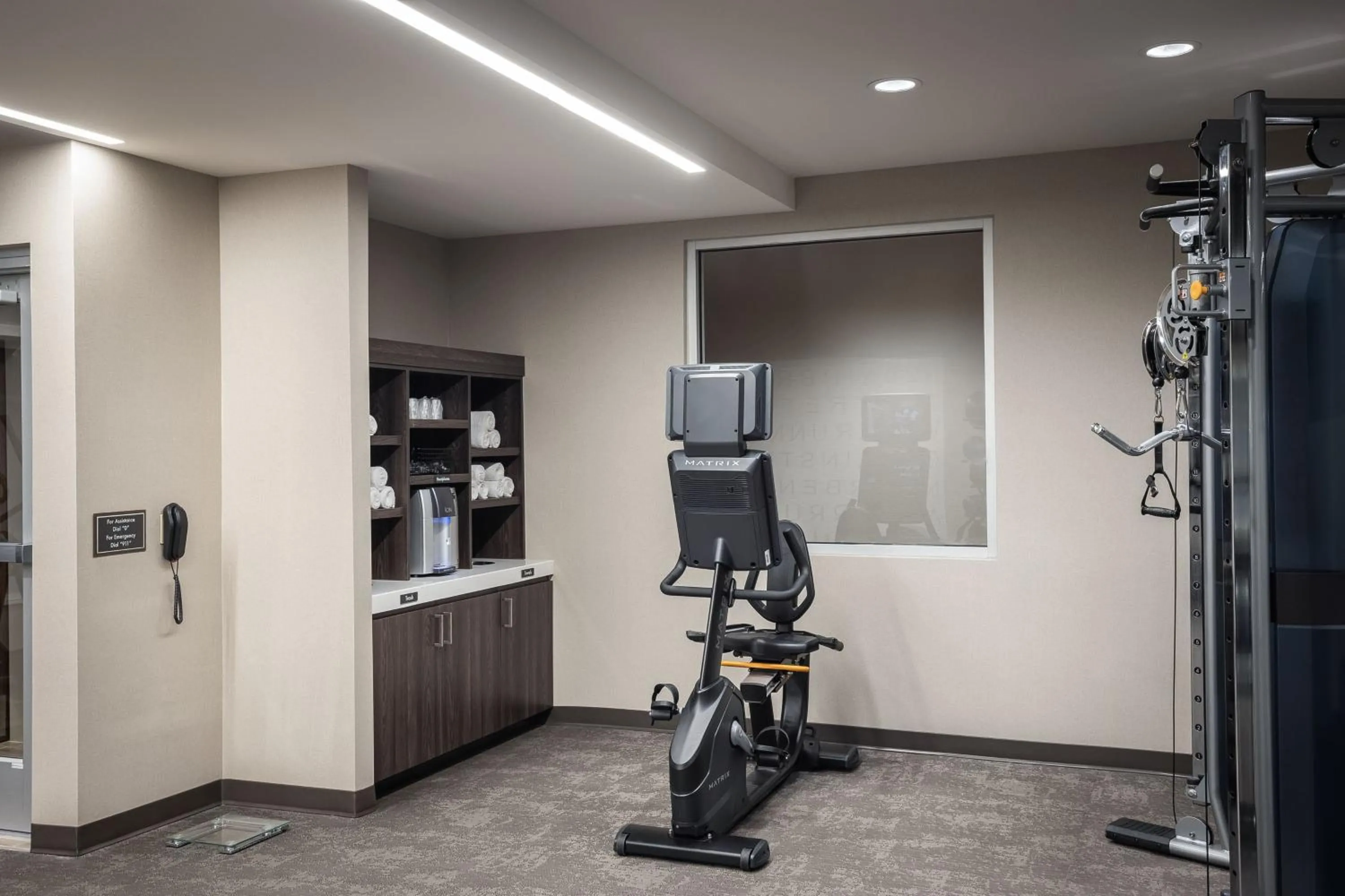 Fitness centre/facilities in Residence Inn by Marriott Denver Aurora
