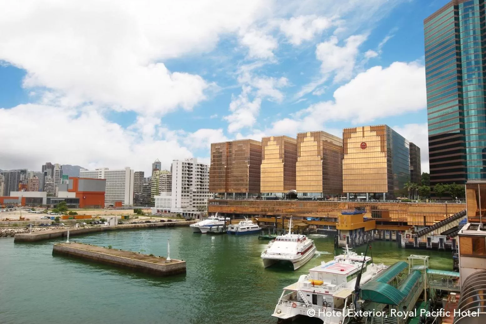 Property building in The Royal Pacific Hotel & Towers