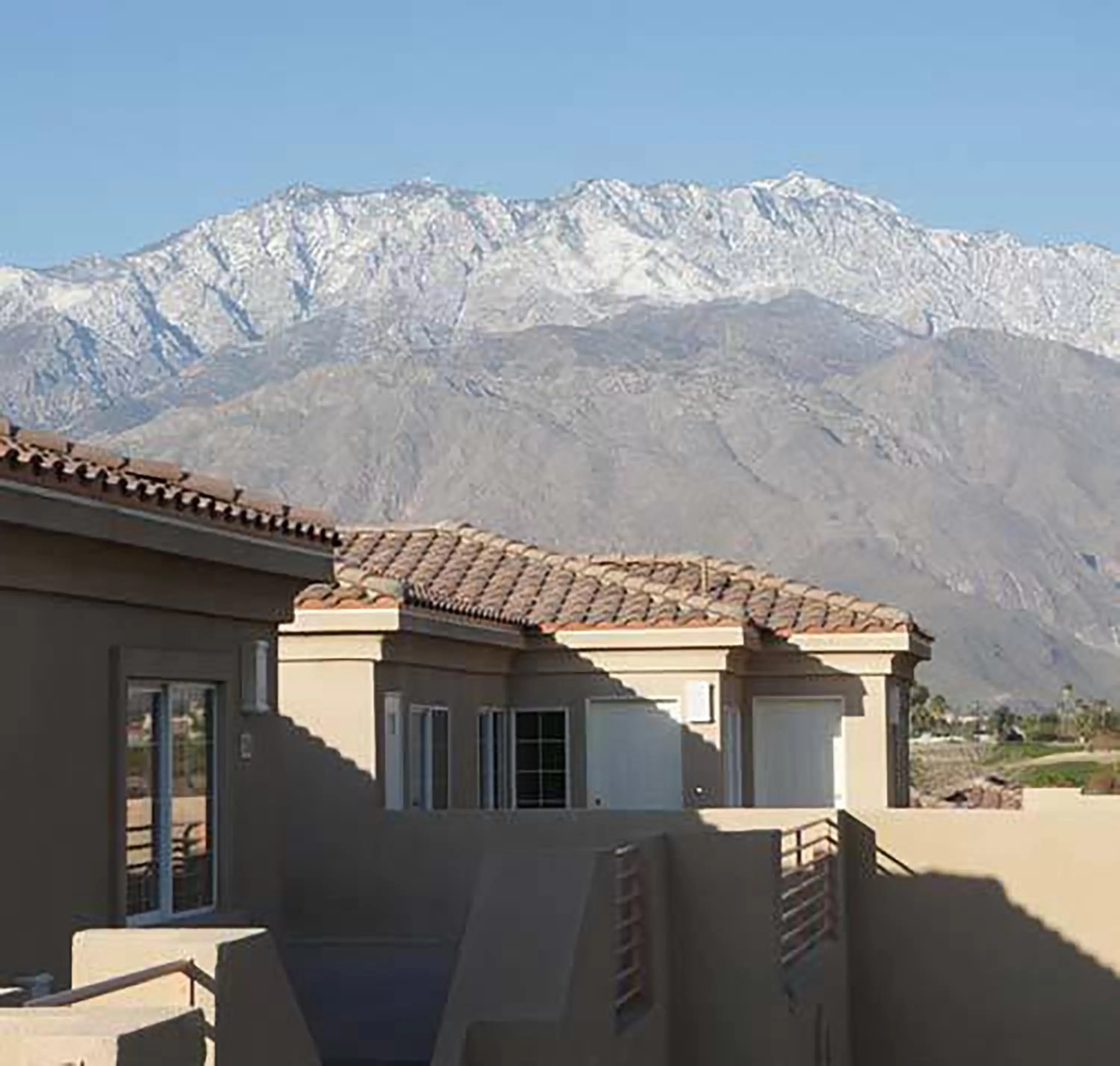 Mountain view in Raintree's Cimarron Golf Resort Palm Springs