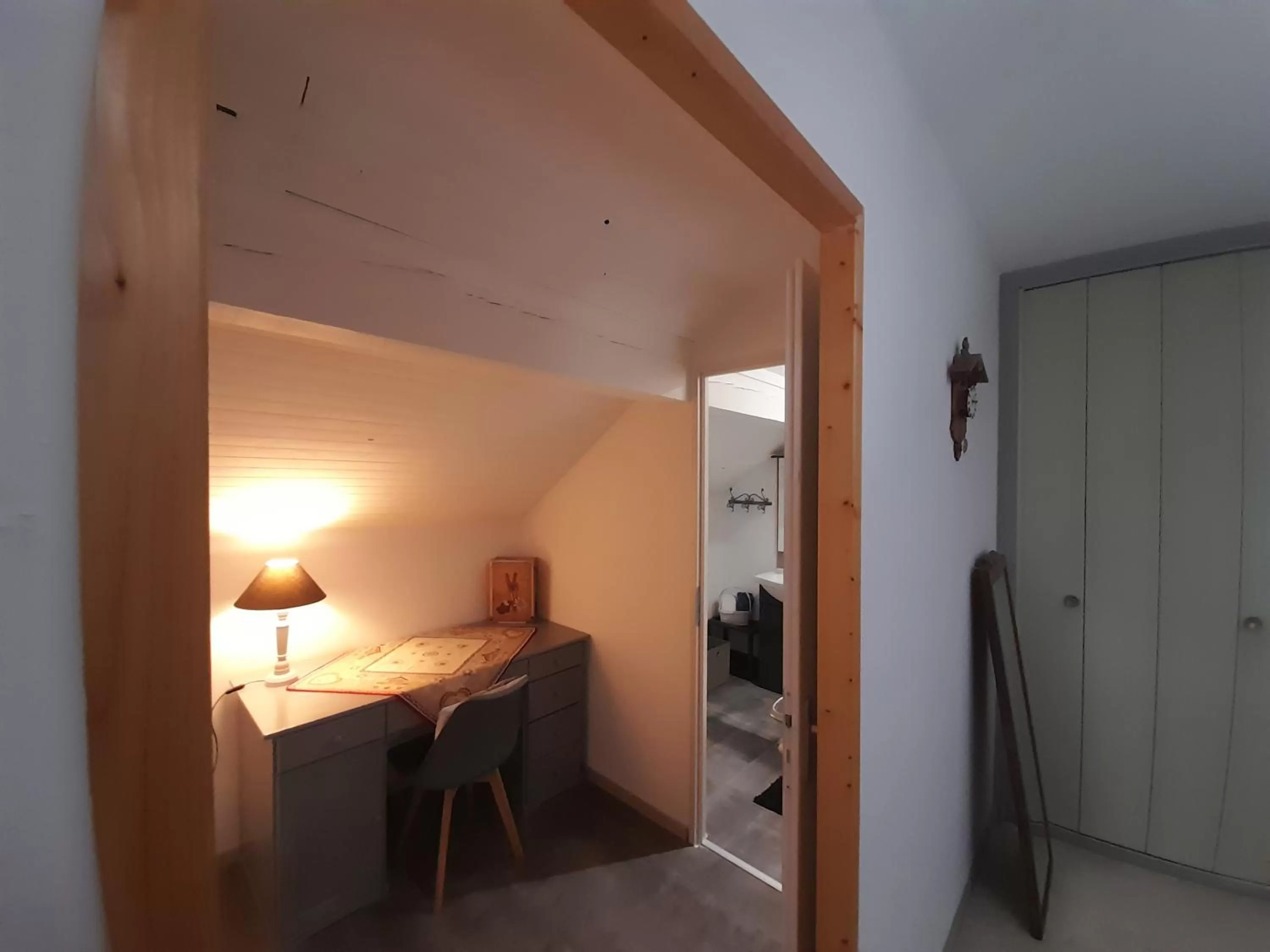 Living room, Bed in Villa Détente Dauphinoise