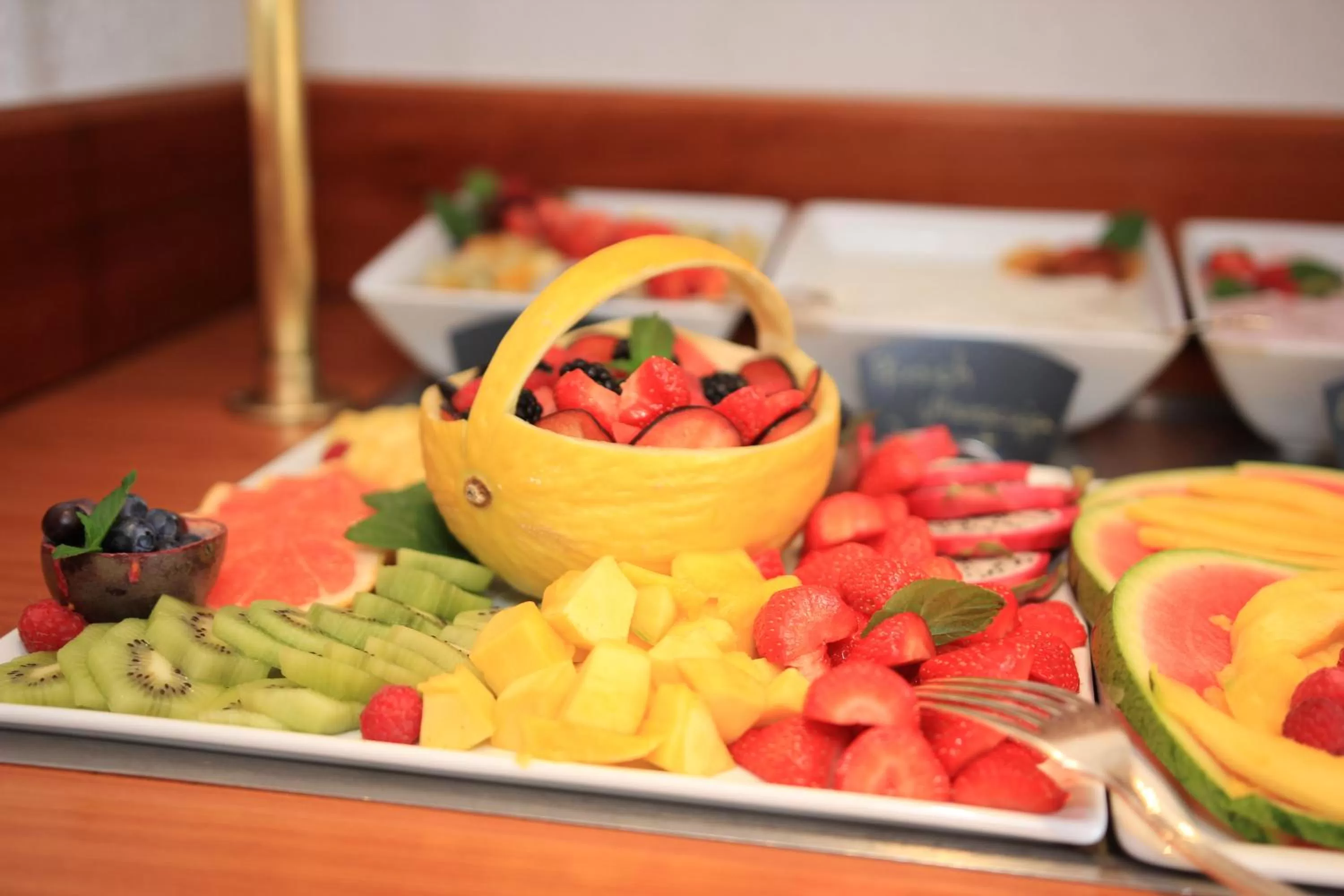 Buffet breakfast in Hotel Erbprinzenpalais