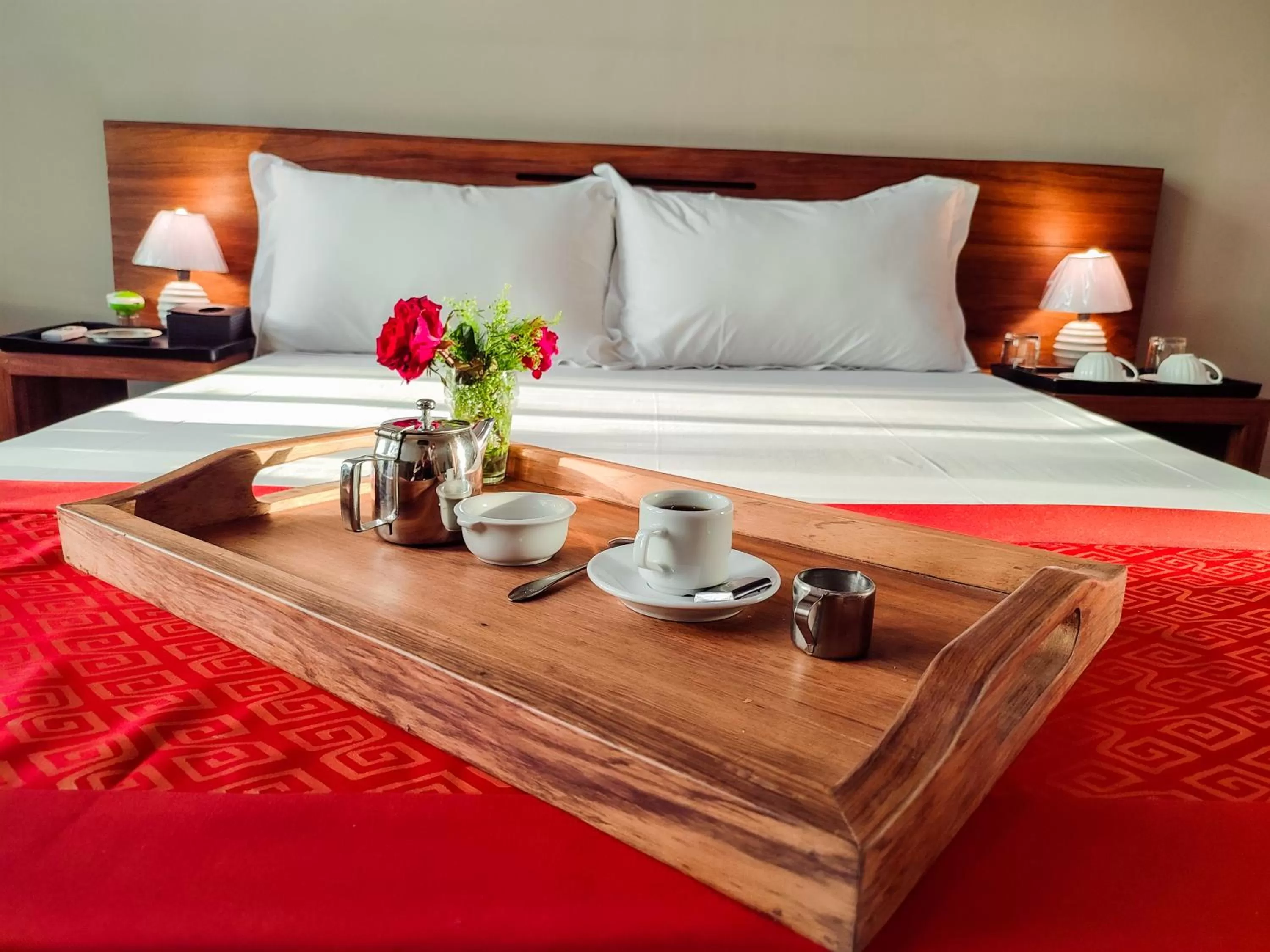 Bed in Valiha Hotel Antananarivo