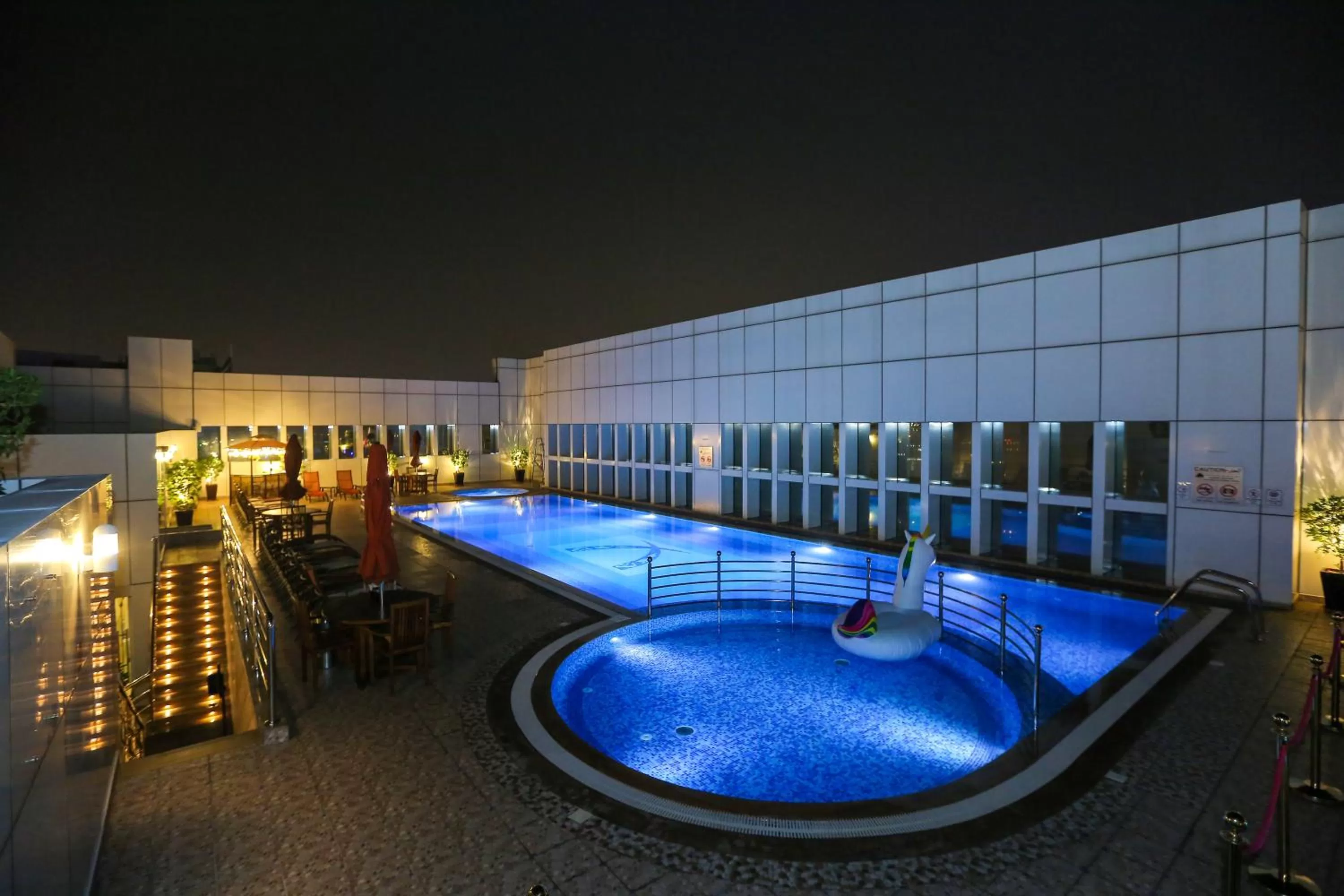 Pool view in Ivory Grand Hotel Apartments