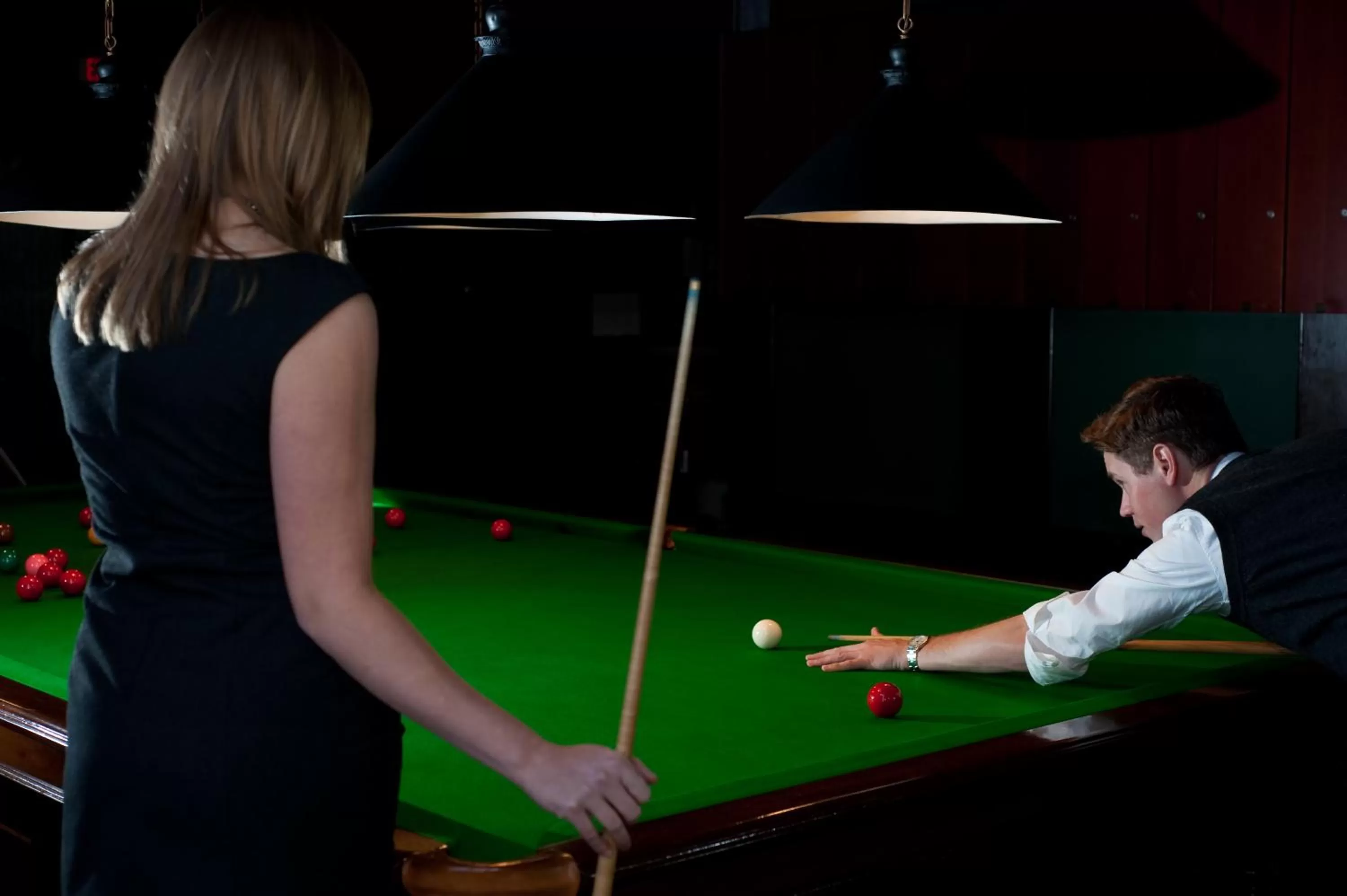 Billiard in The Inn at the Union Club of British Columbia
