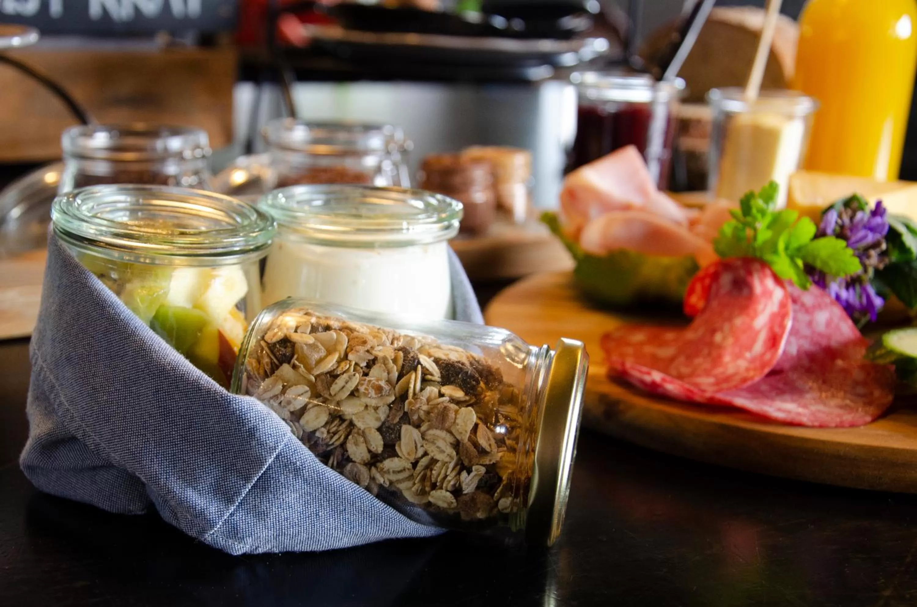 Food and drinks in Bed and Breakfast Bedstay op 8