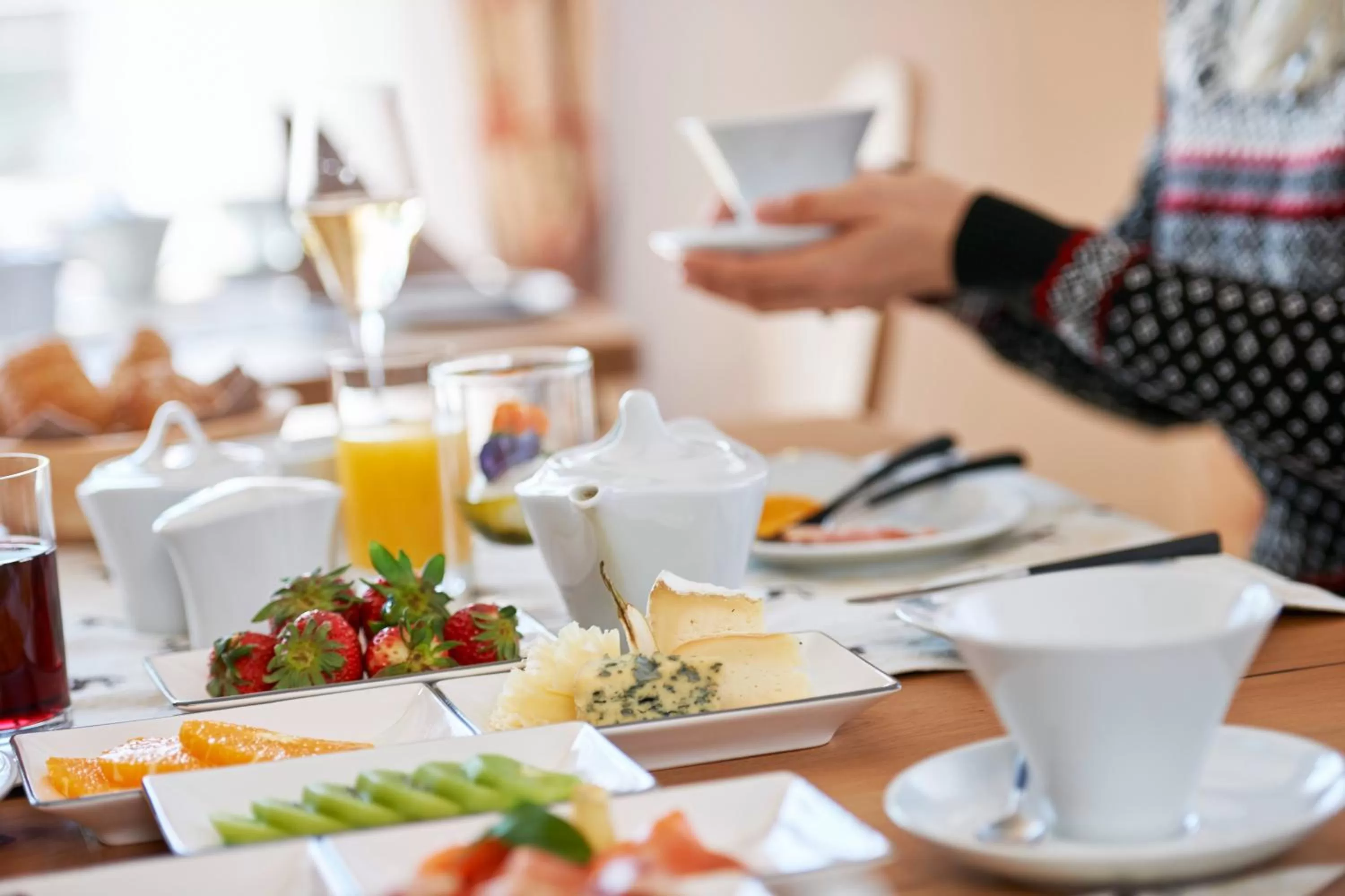 Food close-up in Boutique Hotel Herzhof - Garni-Appartements - Adults Only